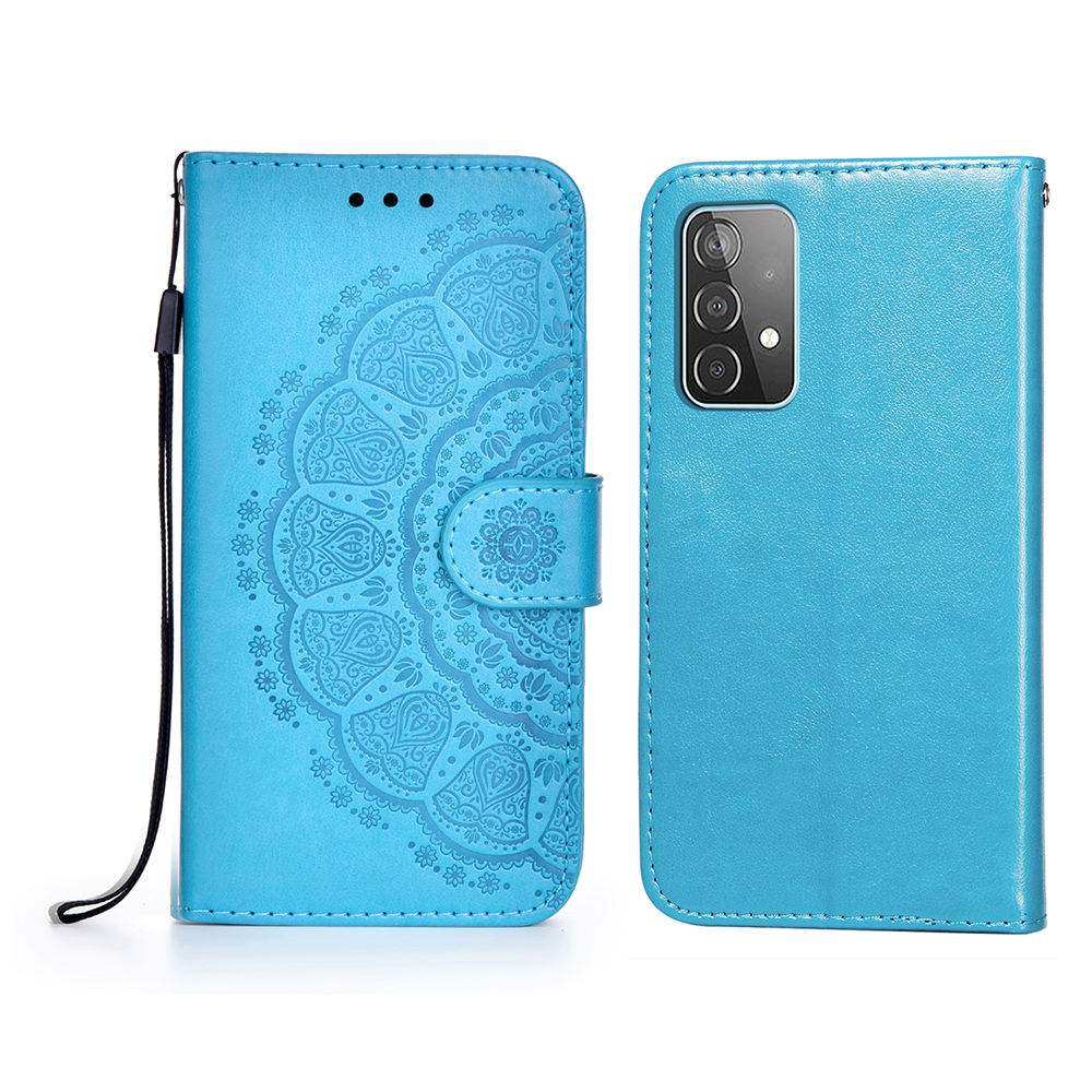 Imprint Mandala Flower Wallet Stand Case Для Samsung Galaxy A52 4G/5G / A52s 5G - Синий, Galaxy A52 5G
Imprint Mandala Flower Wallet Stand Case Для Samsung Galaxy A52 4G/5G / A52s 5G - Синий, Galaxy A52 5G