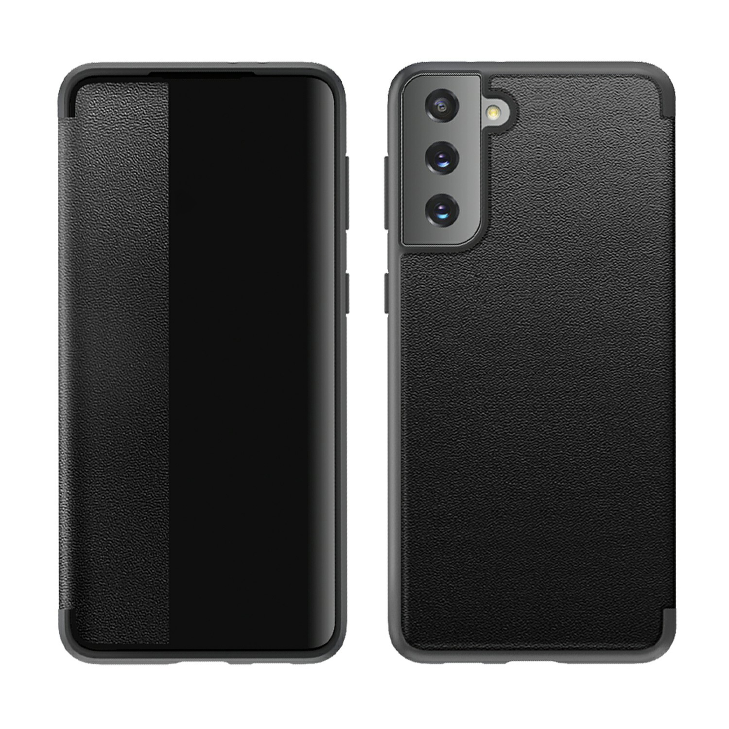 Elegant Style Drop-Resistant Ultra Thin Leather Case Flip Cover for Samsung Galaxy S21+ 5G - Black, Galaxy S21+ 5G
Elegant Style Drop-Resistant Ultra Thin Leather Case Flip Cover for Samsung Galaxy S21+ 5G - Black, Galaxy S21+ 5G
