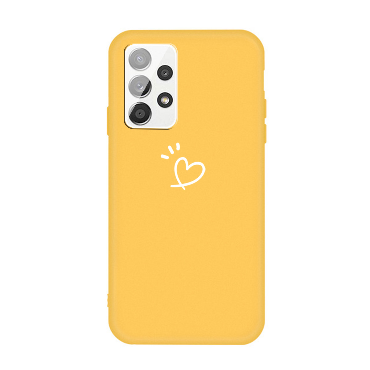 Love Heart Pattern Matte TPU Case Мягкая Крышка Для Samsung Galaxy A52 5G / 4G. - Желтый, Galaxy A52 5G
Love Heart Pattern Matte TPU Case Мягкая Крышка Для Samsung Galaxy A52 5G / 4G. - Желтый, Galaxy A52 5G