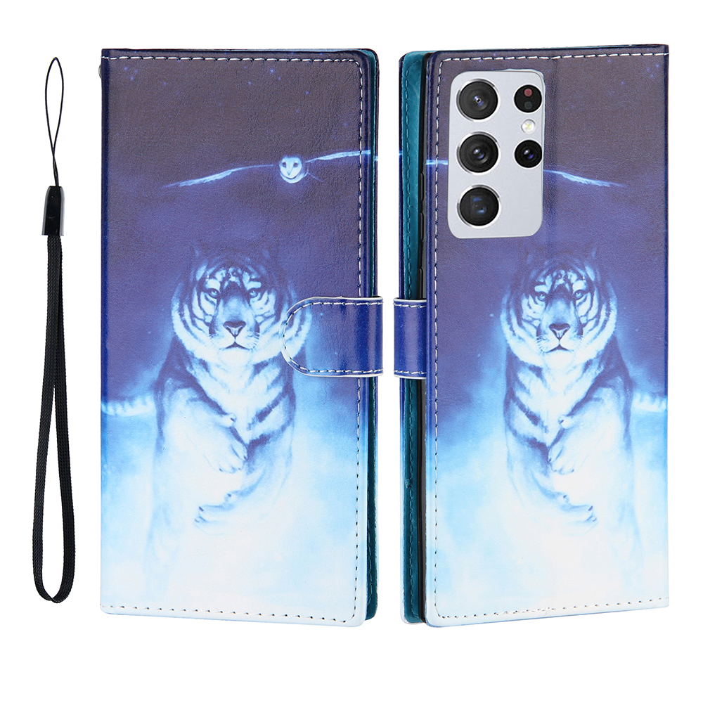 Full Protection Wallet Stand Design Pattern Printing PU Leather Phone Cover Case for Samsung Galaxy S21 Ultra 5G - Tiger, Galaxy S21 Ultra 5G
Full Protection Wallet Stand Design Pattern Printing PU Leather Phone Cover Case for Samsung Galaxy S21 Ultra 5G - Tiger, Galaxy S21 Ultra 5G