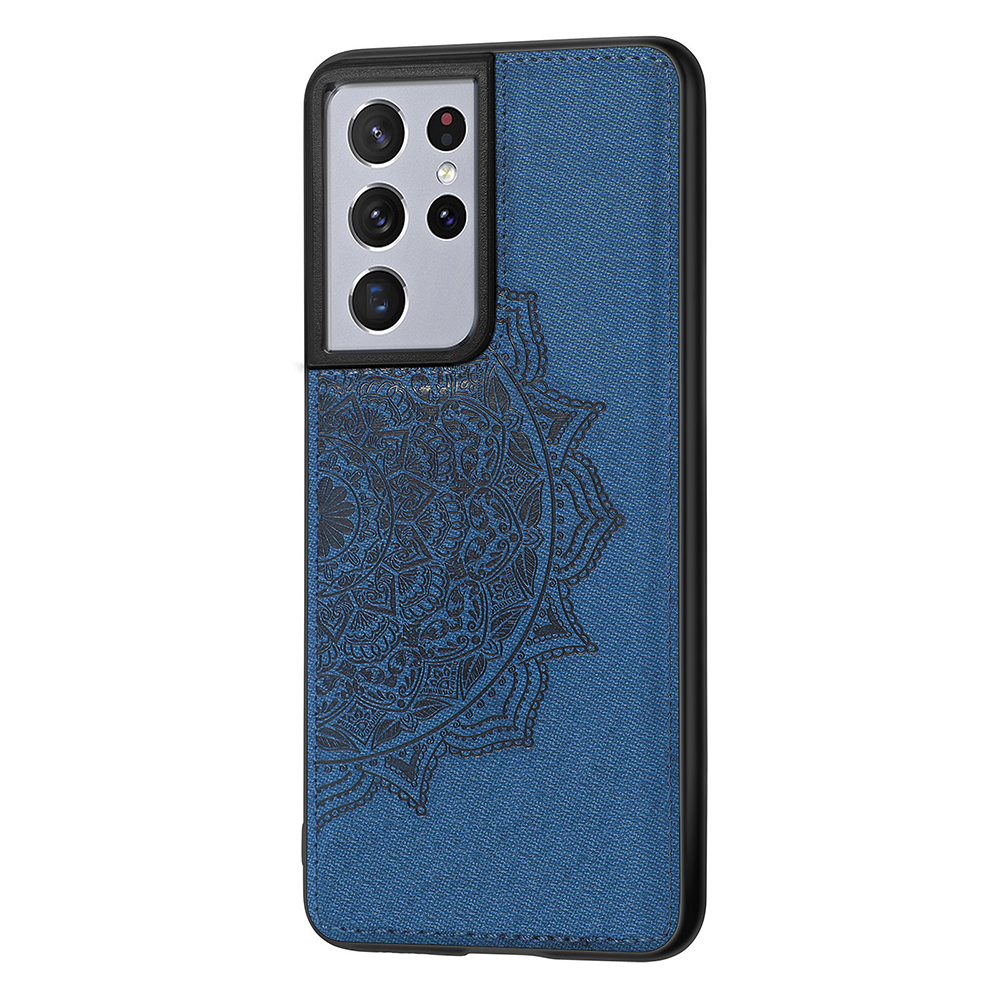 Imprint Mandala Flower Pattern Leather Coated PC + TPU Phone Case for Samsung Galaxy S21 Ultra 5G - Blue, Galaxy S21 Ultra 5G
Imprint Mandala Flower Pattern Leather Coated PC + TPU Phone Case for Samsung Galaxy S21 Ultra 5G - Blue, Galaxy S21 Ultra 5G