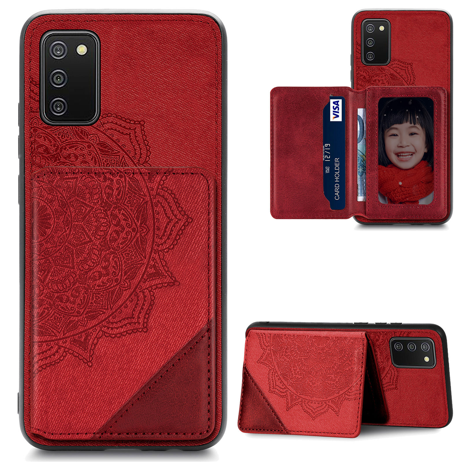 Мандала Цветочный Рисунок PU Кожа+кошелек Tpu Кошелька Для Samsung Galaxy A02s (164,2x75,9x9,1 Мм) - Красный, Galaxy A02s (164.2x75.9x9.1mm)
Мандала Цветочный Рисунок PU Кожа+кошелек Tpu Кошелька Для Samsung Galaxy A02s (164,2x75,9x9,1 Мм) - Красный, Galaxy A02s (164.2x75.9x9.1mm)
