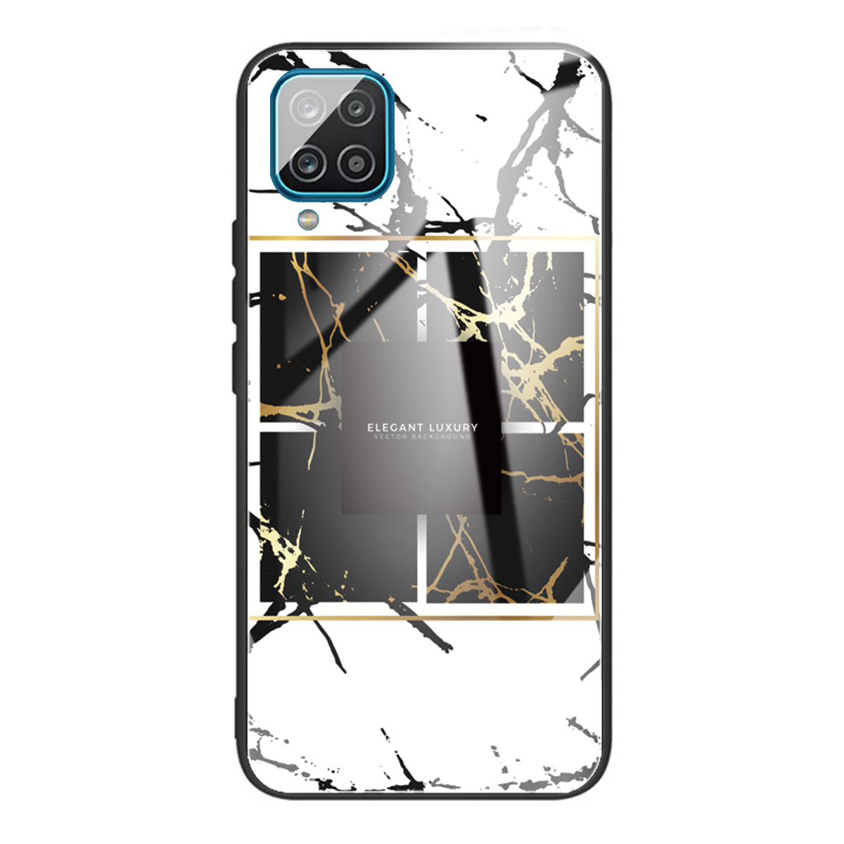 Texture en Marbre Tempéré de Verre + TPU Téléphone Hybride Couvre Pour Samsung Galaxy A12 - Style V, Samsung Galaxy A12
Texture en Marbre Tempéré de Verre + TPU Téléphone Hybride Couvre Pour Samsung Galaxy A12 - Style V, Samsung Galaxy A12