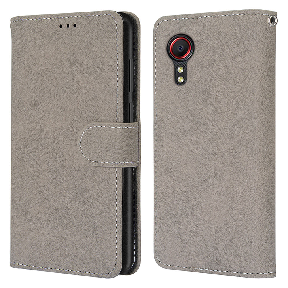 Кожаный Ретро Matte С 3 Слотами Для Карт Shell Для Samsung Galaxy XCover 5 - Серый, Galaxy Xcover 5
Кожаный Ретро Matte С 3 Слотами Для Карт Shell Для Samsung Galaxy XCover 5 - Серый, Galaxy Xcover 5