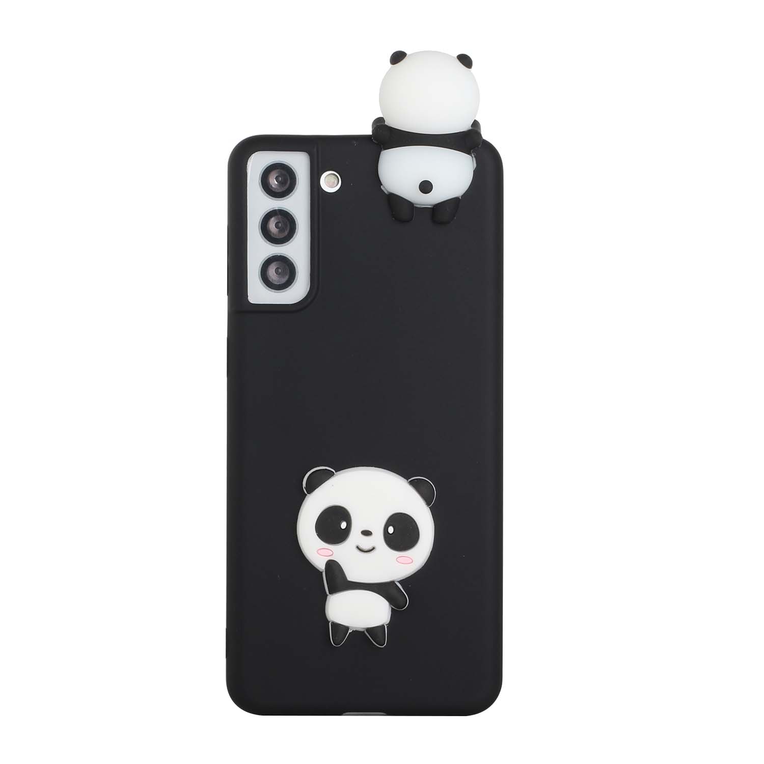 Soft TPU+Silicone Case for Samsung Galaxy S21 5G 3D Cute Pattern Decor Cell Phone Cover Shell - Black Panda, Galaxy S21 5G
Soft TPU+Silicone Case for Samsung Galaxy S21 5G 3D Cute Pattern Decor Cell Phone Cover Shell - Black Panda, Galaxy S21 5G