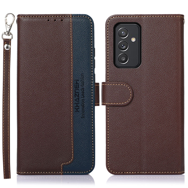 Khazneh Litchi Skin Leather Swellet Design Design Shell Shell с Rfid-блокировкой Анти-крапинговой Дизайн Для Samsung Galaxy A82 5G - Коричневый, Galaxy A82 5G
Khazneh Litchi Skin Leather Swellet Design Design Shell Shell с Rfid-блокировкой Анти-крапинговой Дизайн Для Samsung Galaxy A82 5G - Коричневый, Galaxy A82 5G