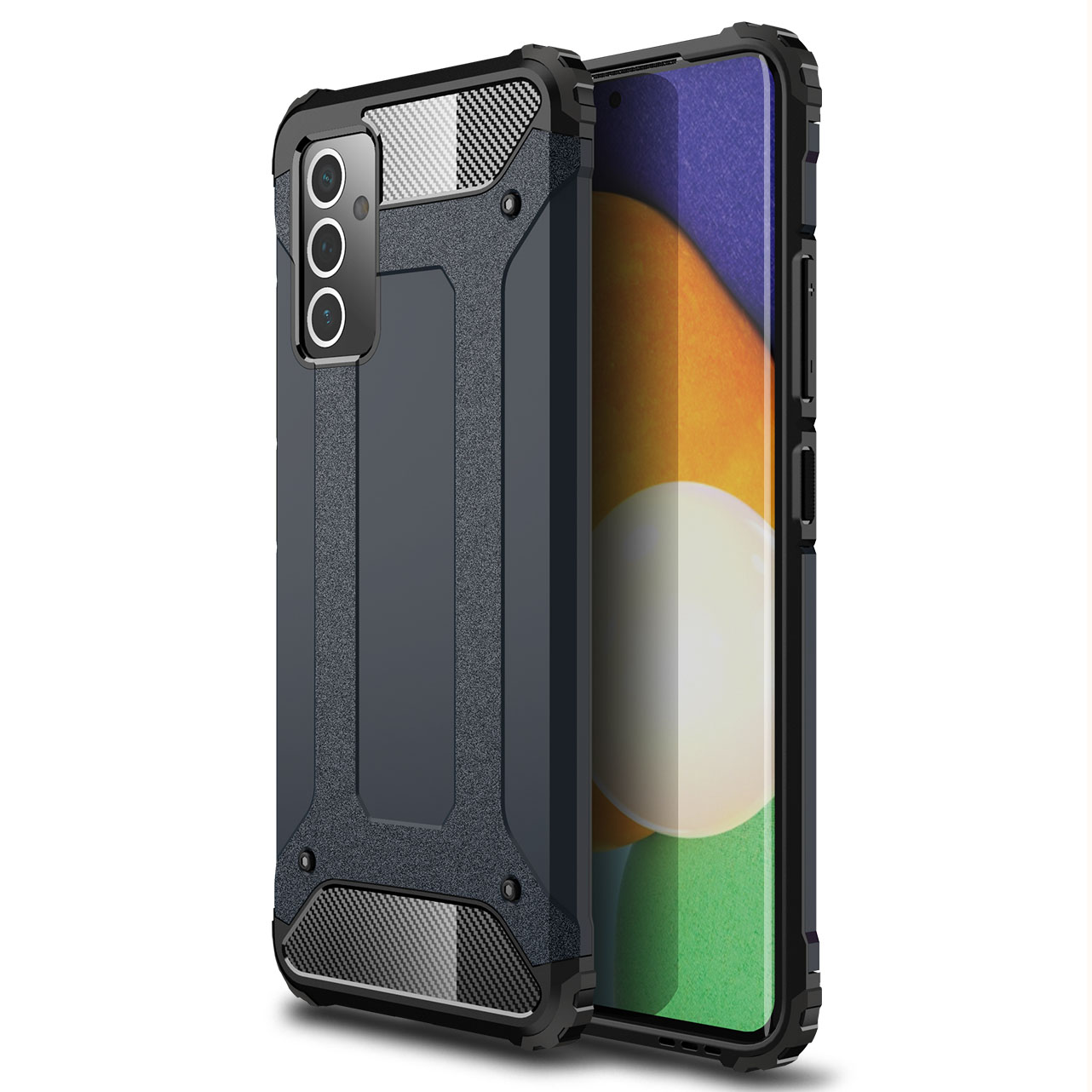 Armor Guard Plastic + TPU Combo Shell Case Для Samsung Galaxy A82 5G - Темно-синий, Galaxy A82 5G
Armor Guard Plastic + TPU Combo Shell Case Для Samsung Galaxy A82 5G - Темно-синий, Galaxy A82 5G