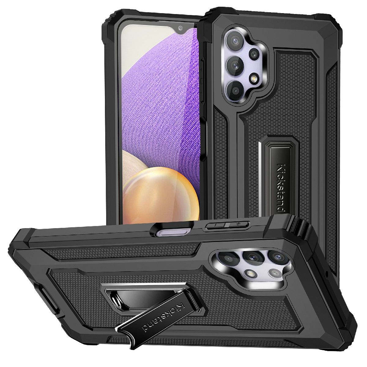 Djazz Series Dropted PC + TPU Гибридный Чехол Для Телефона Для Samsung Galaxy A32 5G - Чернить, Galaxy A32 5G
Djazz Series Dropted PC + TPU Гибридный Чехол Для Телефона Для Samsung Galaxy A32 5G - Чернить, Galaxy A32 5G