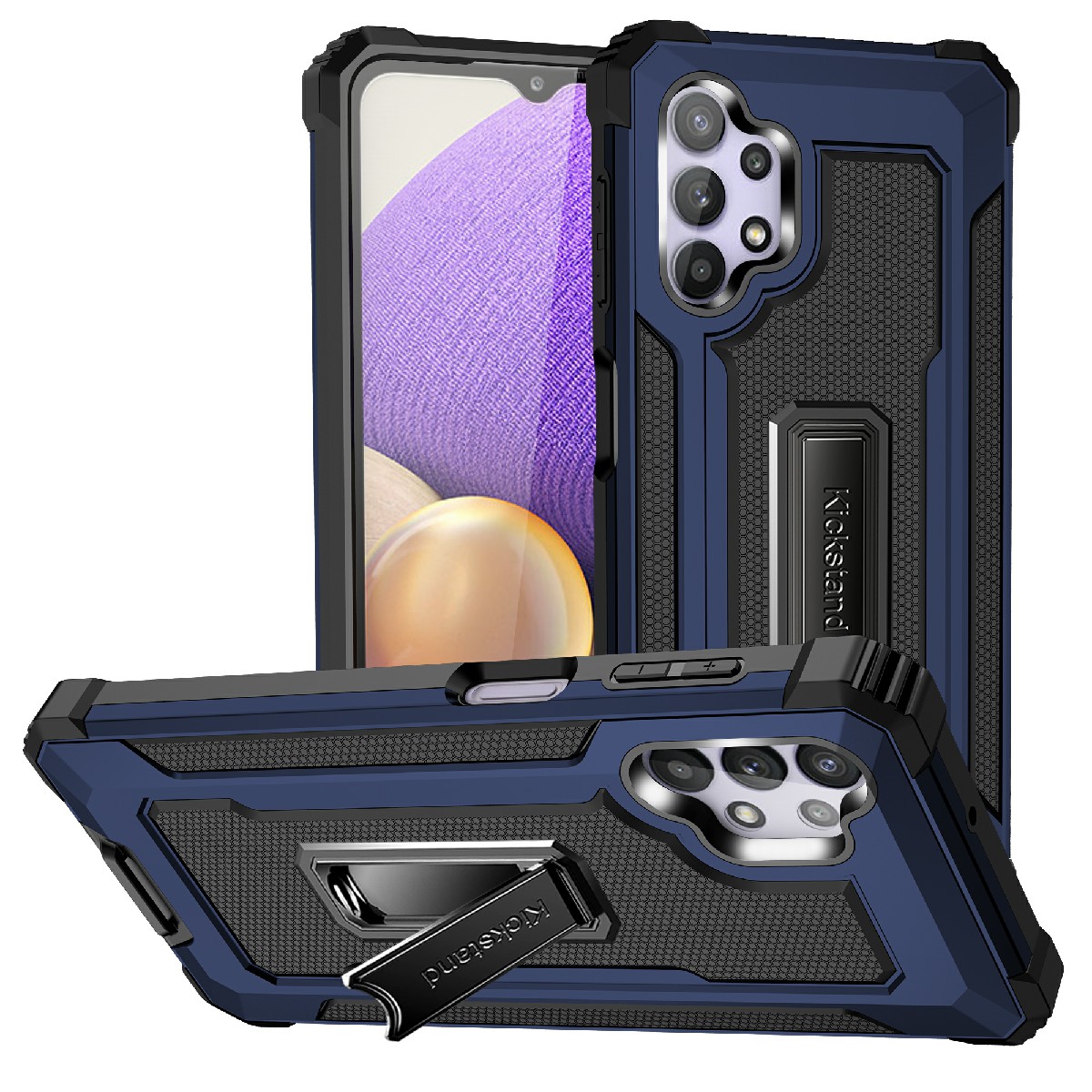 Djazz Series Dropted PC + TPU Гибридный Чехол Для Телефона Для Samsung Galaxy A32 5G - Синий, Galaxy A32 5G
Djazz Series Dropted PC + TPU Гибридный Чехол Для Телефона Для Samsung Galaxy A32 5G - Синий, Galaxy A32 5G