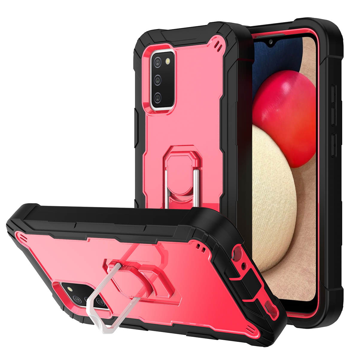 Встроенный Фигурный Дизайн Cabstand Compured PC + Case Case Case Для Samsung Galaxy A02S (164,2x75,9x9.1mm) - Черный / Розовый Красный, Galaxy A02s (164.2x75.9x9.1mm)
Встроенный Фигурный Дизайн Cabstand Compured PC + Case Case Case Для Samsung Galaxy A02S (164,2x75,9x9.1mm) - Черный / Розовый Красный, Galaxy A02s (164.2x75.9x9.1mm)