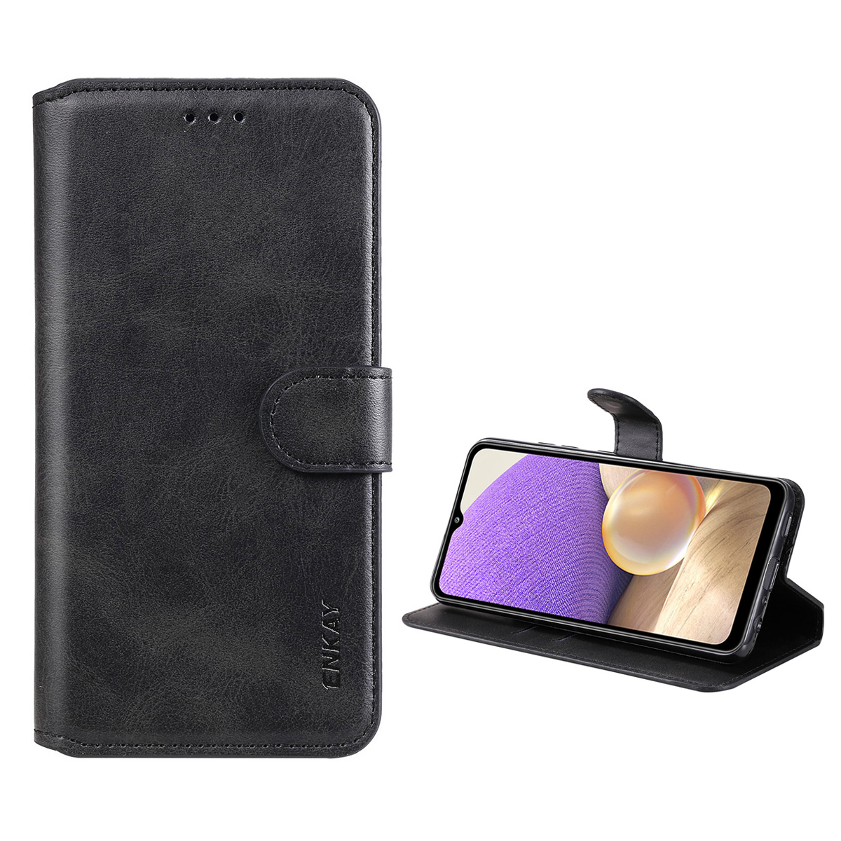 Enkay Hat Prince pu Кожа + Защитная Крышка Кошелька TPU Для Samsung Galaxy A32 4G - Черный, Samsung Galaxy A32 4G (EU Version)
Enkay Hat Prince pu Кожа + Защитная Крышка Кошелька TPU Для Samsung Galaxy A32 4G - Черный, Samsung Galaxy A32 4G (EU Version)