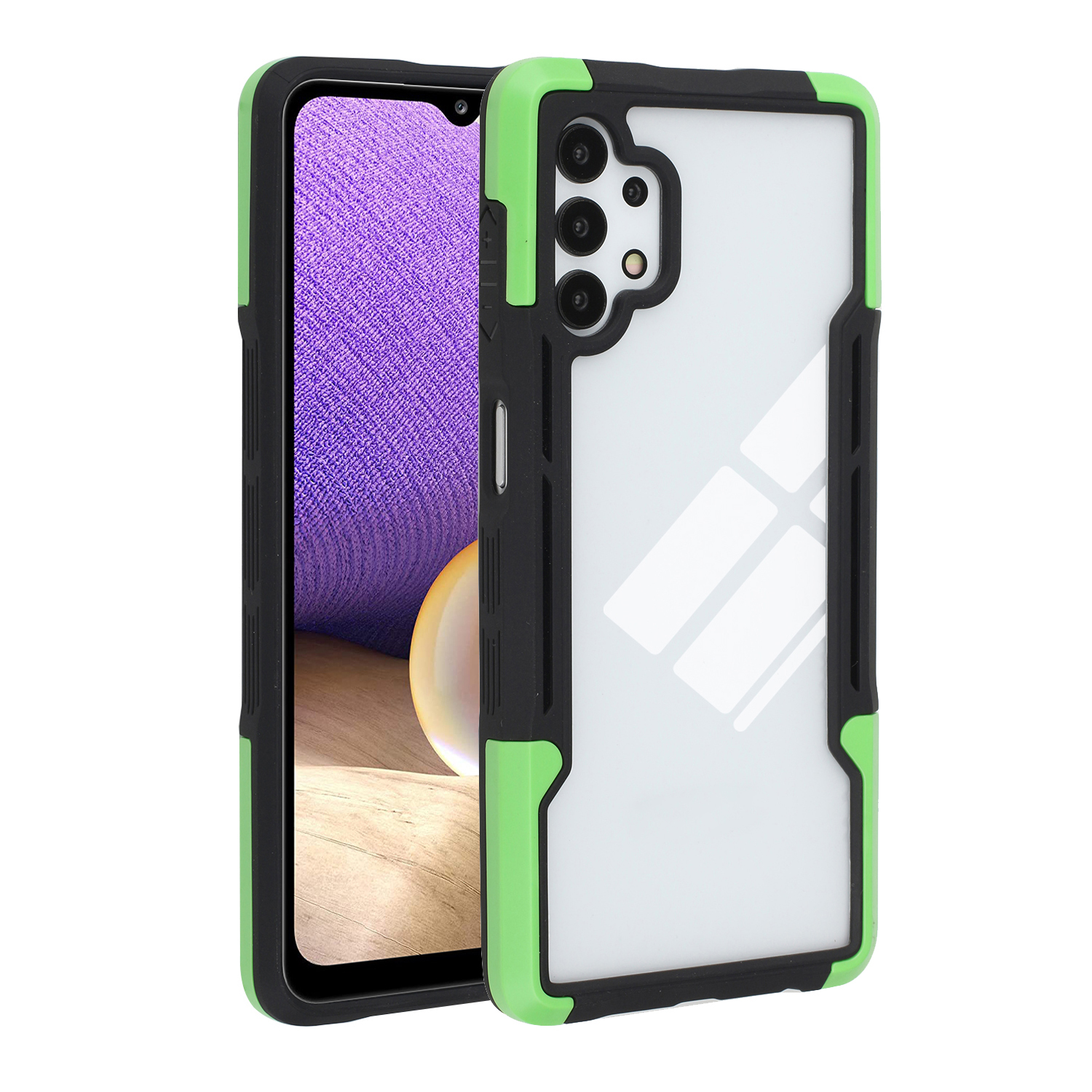 Tpu+акриловый Сотовый Телефон Гибридный Корпус Shock -resection Copective Shell Для Samsung Galaxy A32 5G/M32 5G - Черный / Зеленый, Galaxy A32 5G
Tpu+акриловый Сотовый Телефон Гибридный Корпус Shock -resection Copective Shell Для Samsung Galaxy A32 5G/M32 5G - Черный / Зеленый, Galaxy A32 5G