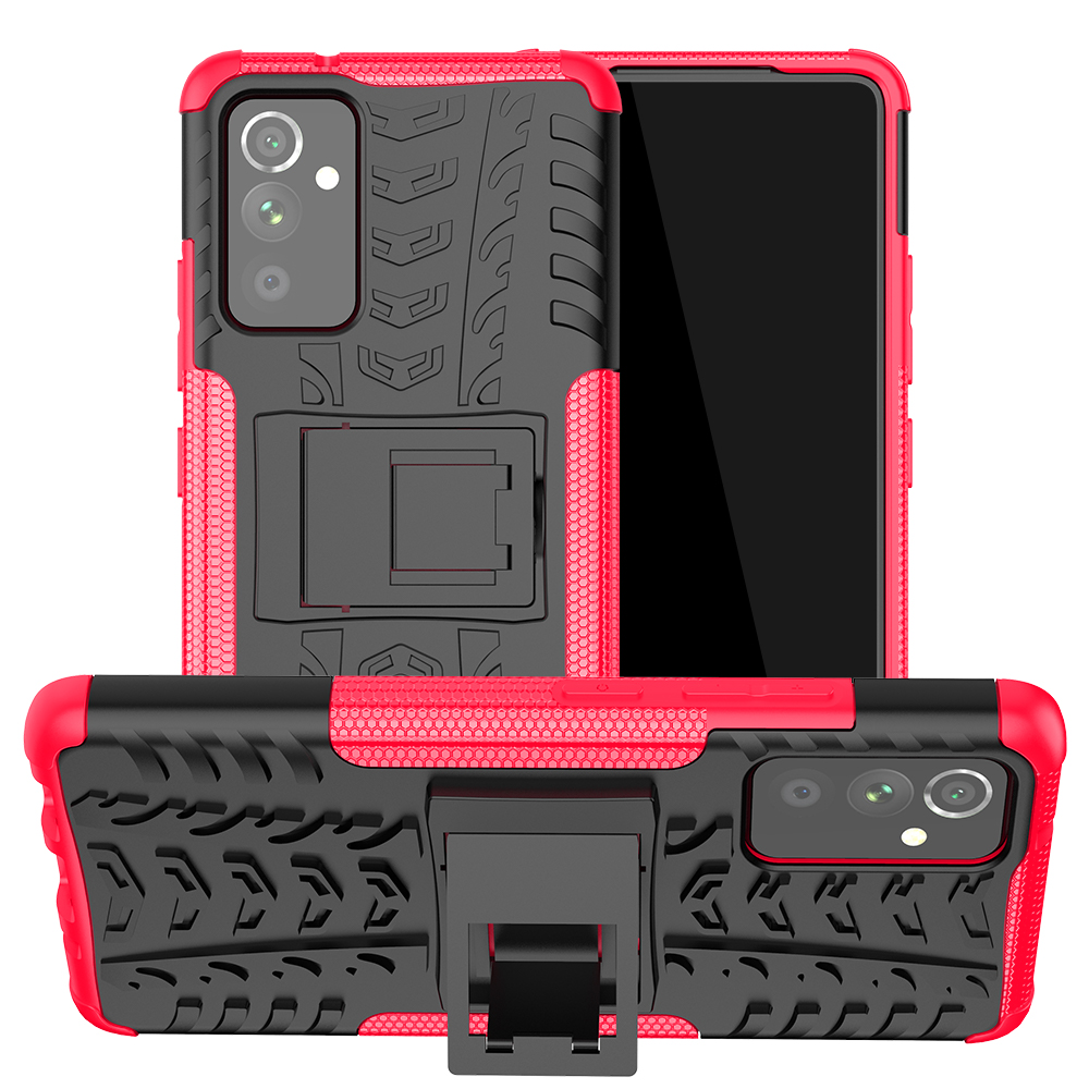 Cool Tyre Surface Kickstand PC + TPU Hybrid Case for Samsung Galaxy A82 5G Phone Protector - Rose, Galaxy A82 5G
Cool Tyre Surface Kickstand PC + TPU Hybrid Case for Samsung Galaxy A82 5G Phone Protector - Rose, Galaxy A82 5G