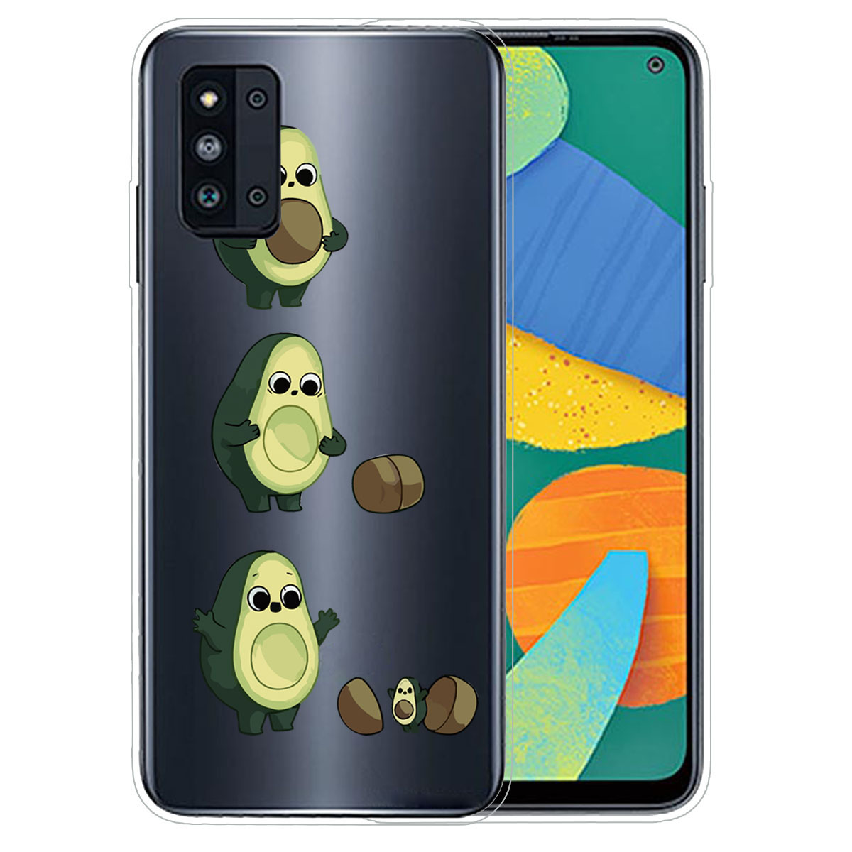 Спадая Печать Рисунков Гибкий Телефон TPU Чехол Для Samsung Galaxy F52 5G - Авокадо, Samsung Galaxy F52 5G
Спадая Печать Рисунков Гибкий Телефон TPU Чехол Для Samsung Galaxy F52 5G - Авокадо, Samsung Galaxy F52 5G