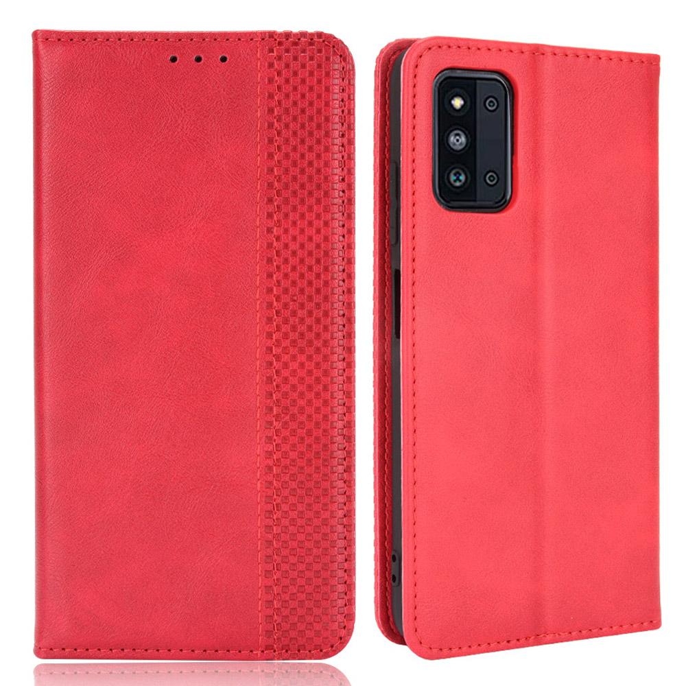 Винтажный Магнитный Автомат-поглощенный Кошелек Крышка Телефона Для Samsung Galaxy F52 5G - Красный, Galaxy F52 5G
Винтажный Магнитный Автомат-поглощенный Кошелек Крышка Телефона Для Samsung Galaxy F52 5G - Красный, Galaxy F52 5G