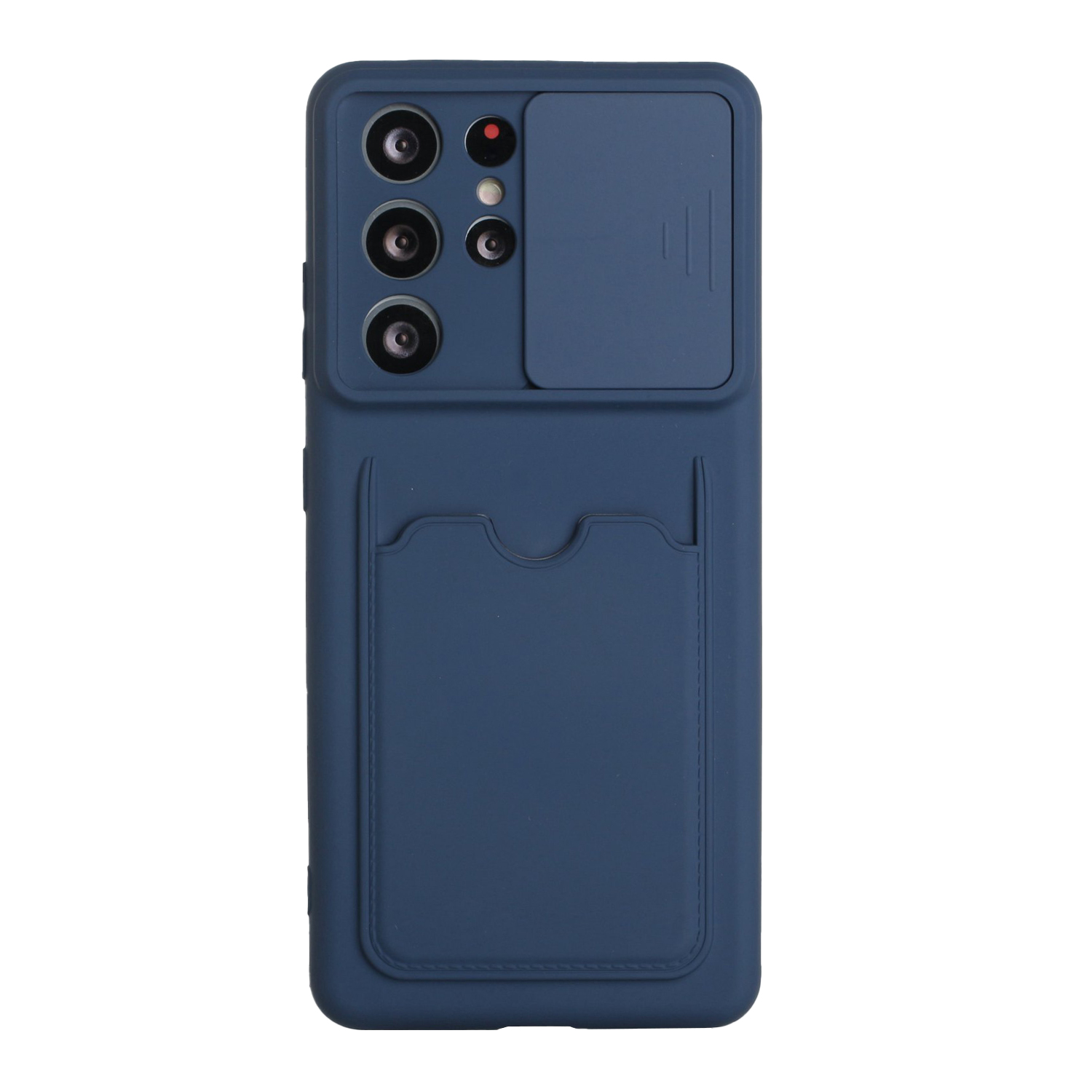 Camera Slider Drop-proof TPU Cell Phone Cover Case with Card Holder for Samsung Galaxy S21 Ultra - Blue, Galaxy S21 Ultra 5G
Camera Slider Drop-proof TPU Cell Phone Cover Case with Card Holder for Samsung Galaxy S21 Ultra - Blue, Galaxy S21 Ultra 5G
