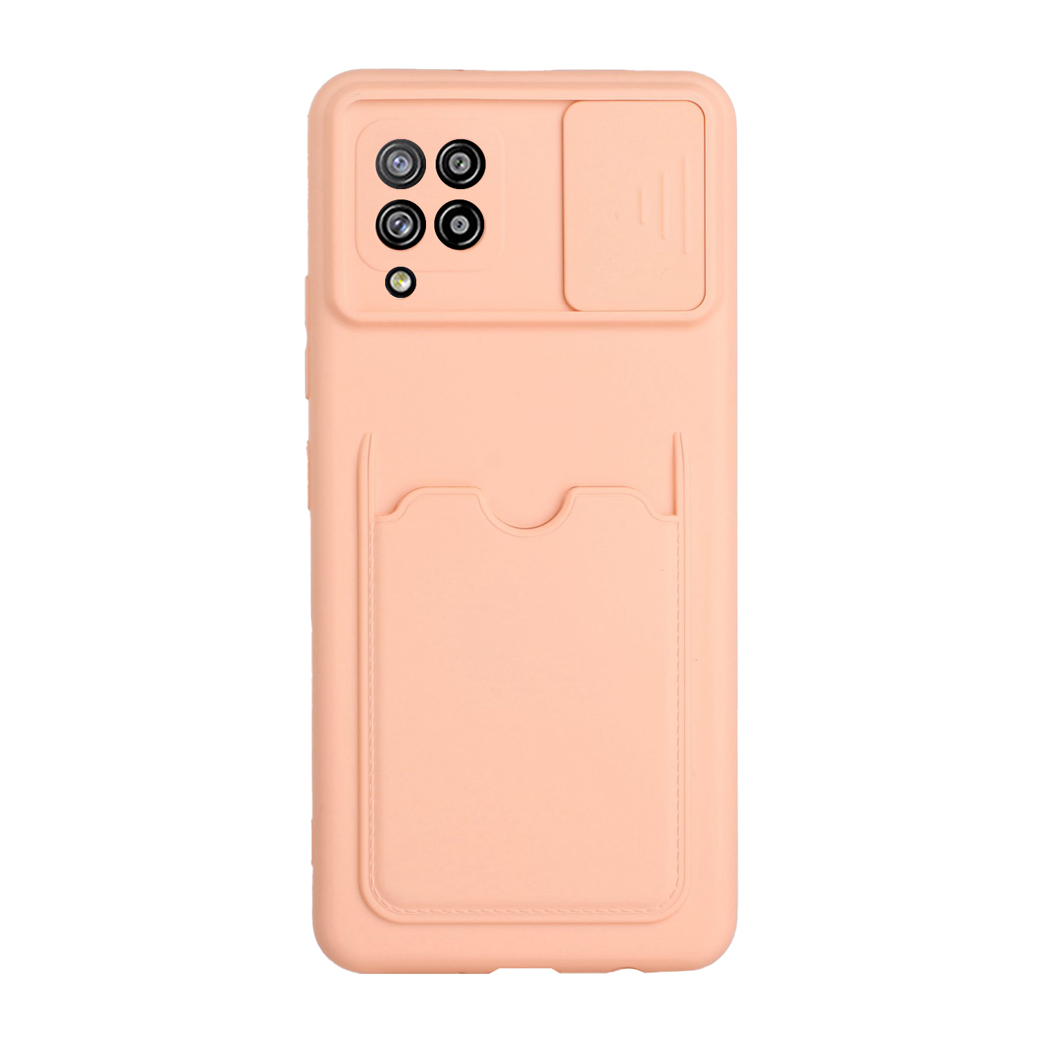 Rubberized TPU Cover Case with Camera Protective Slider and Card Slot for Samsung Galaxy A42 5G - Orange, Galaxy A42 5G
Rubberized TPU Cover Case with Camera Protective Slider and Card Slot for Samsung Galaxy A42 5G - Orange, Galaxy A42 5G