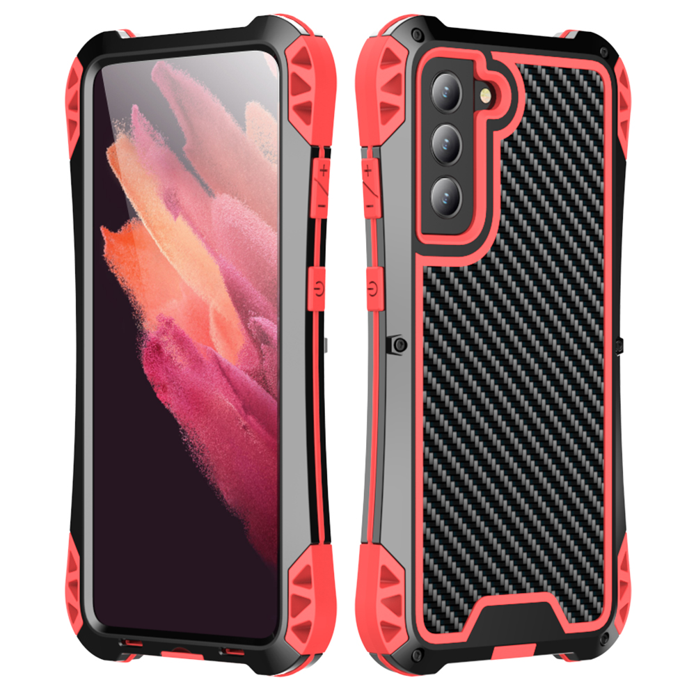 R-JUST Carbon Fiber Texture Full Body Protection Shockproof Drop Tested Cover with Slide Camera Lens Cover for Samsung Galaxy S21 FE - Red, Galaxy S21 FE
R-JUST Carbon Fiber Texture Full Body Protection Shockproof Drop Tested Cover with Slide Camera Lens Cover for Samsung Galaxy S21 FE - Red, Galaxy S21 FE