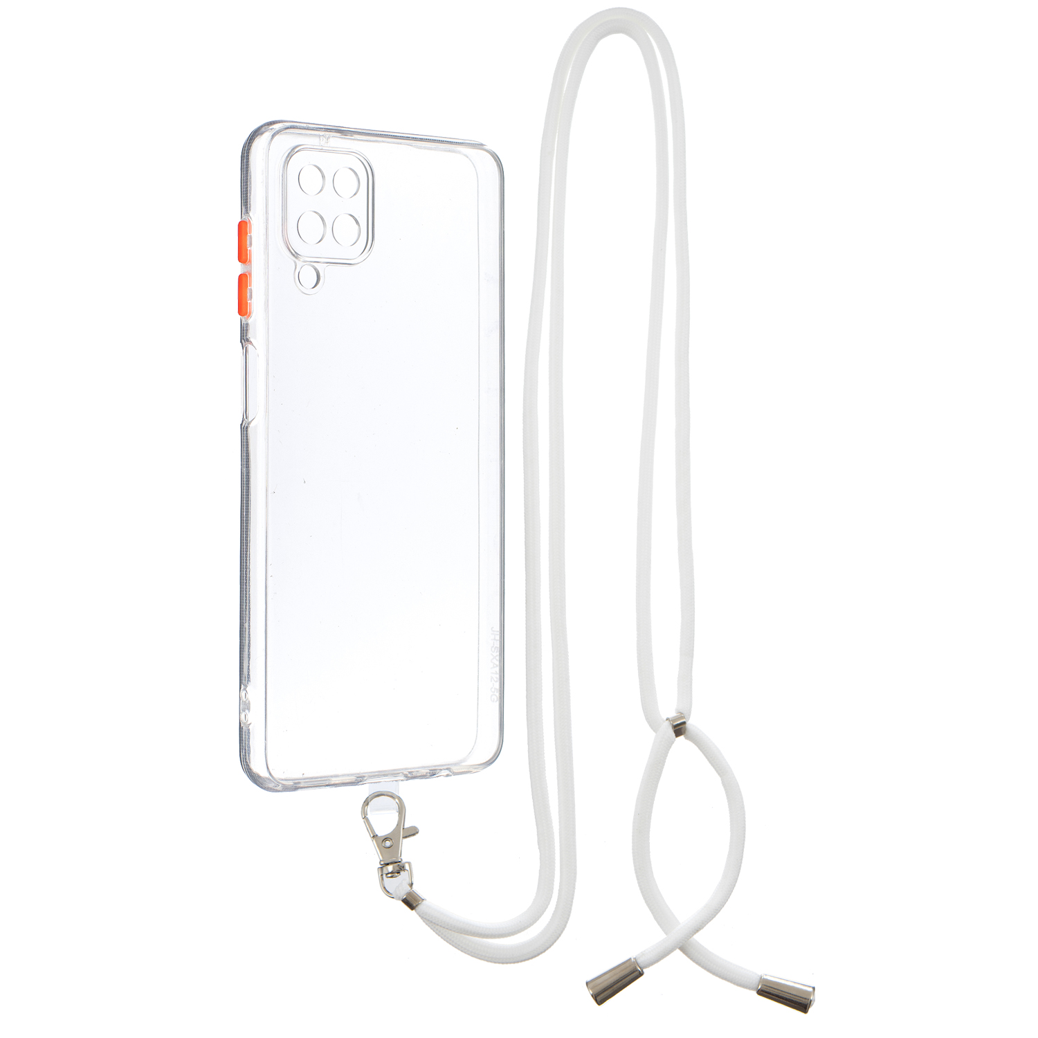 TPU + Acrylic Transparent Back Phone Cover Shell with Lanyard for Samsung Galaxy A12/M12 - Transparent, Galaxy A12
TPU + Acrylic Transparent Back Phone Cover Shell with Lanyard for Samsung Galaxy A12/M12 - Transparent, Galaxy A12
