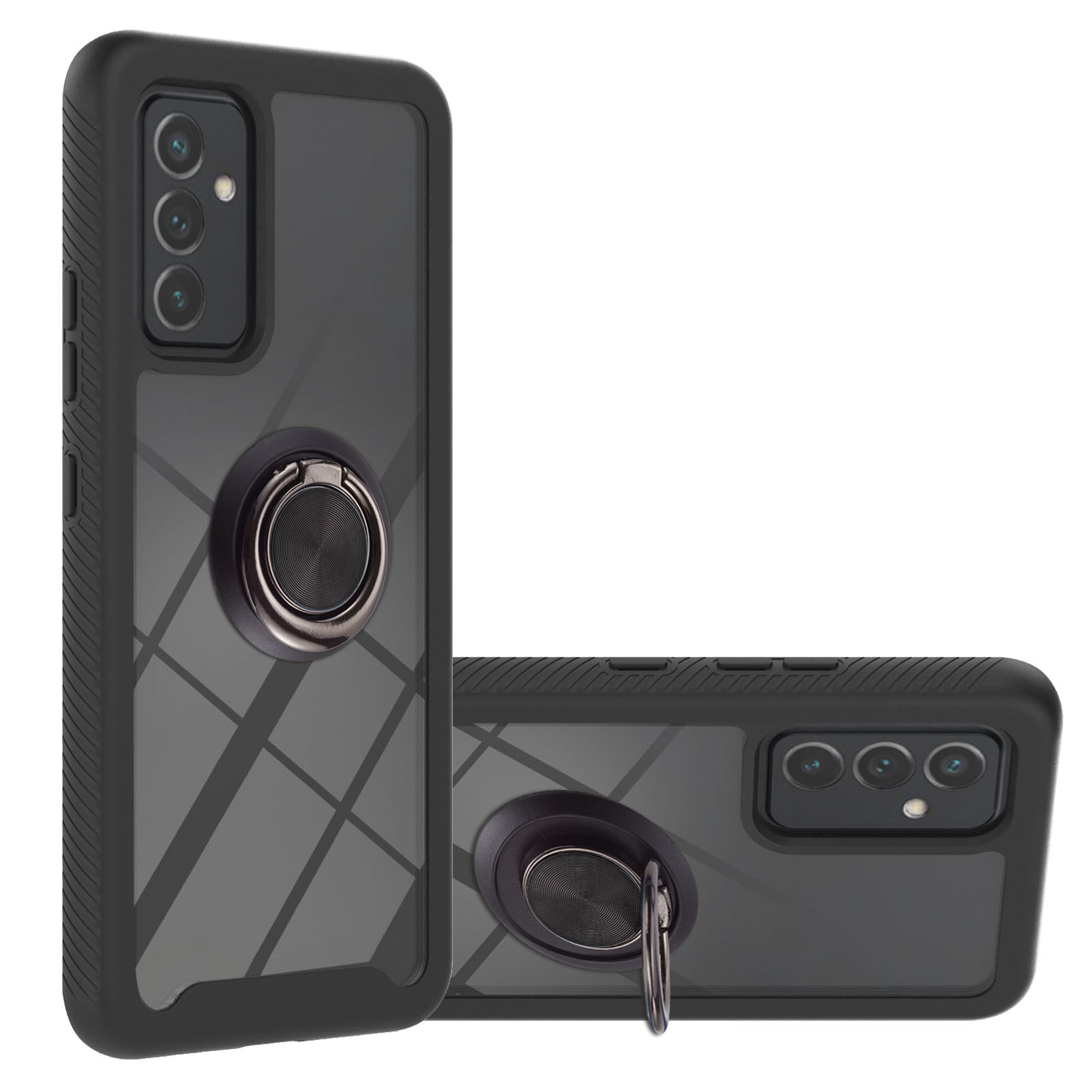 Full Protective Kickstand Design TPU + PC Hybrid Phone Cover Back Case for Samsung Galaxy A82 5G - Black, Galaxy A82 5G
Full Protective Kickstand Design TPU + PC Hybrid Phone Cover Back Case for Samsung Galaxy A82 5G - Black, Galaxy A82 5G