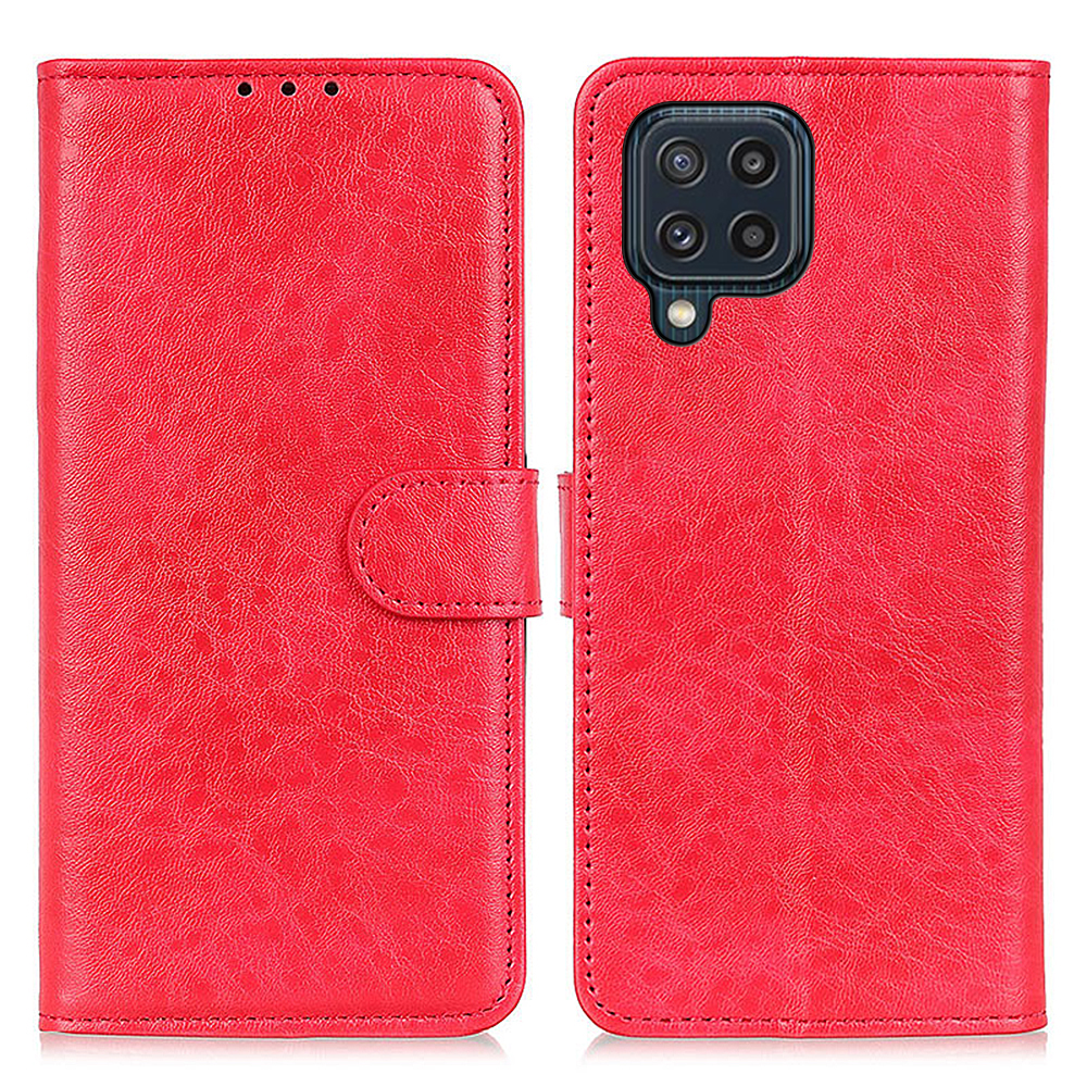 Crazy Horse Texture Wallet Stand Design Leather Shell Phone Cover for Samsung Galaxy M32 (Global Version) - Red, Galaxy M32 (Global Version) 4G
Crazy Horse Texture Wallet Stand Design Leather Shell Phone Cover for Samsung Galaxy M32 (Global Version) - Red, Galaxy M32 (Global Version) 4G