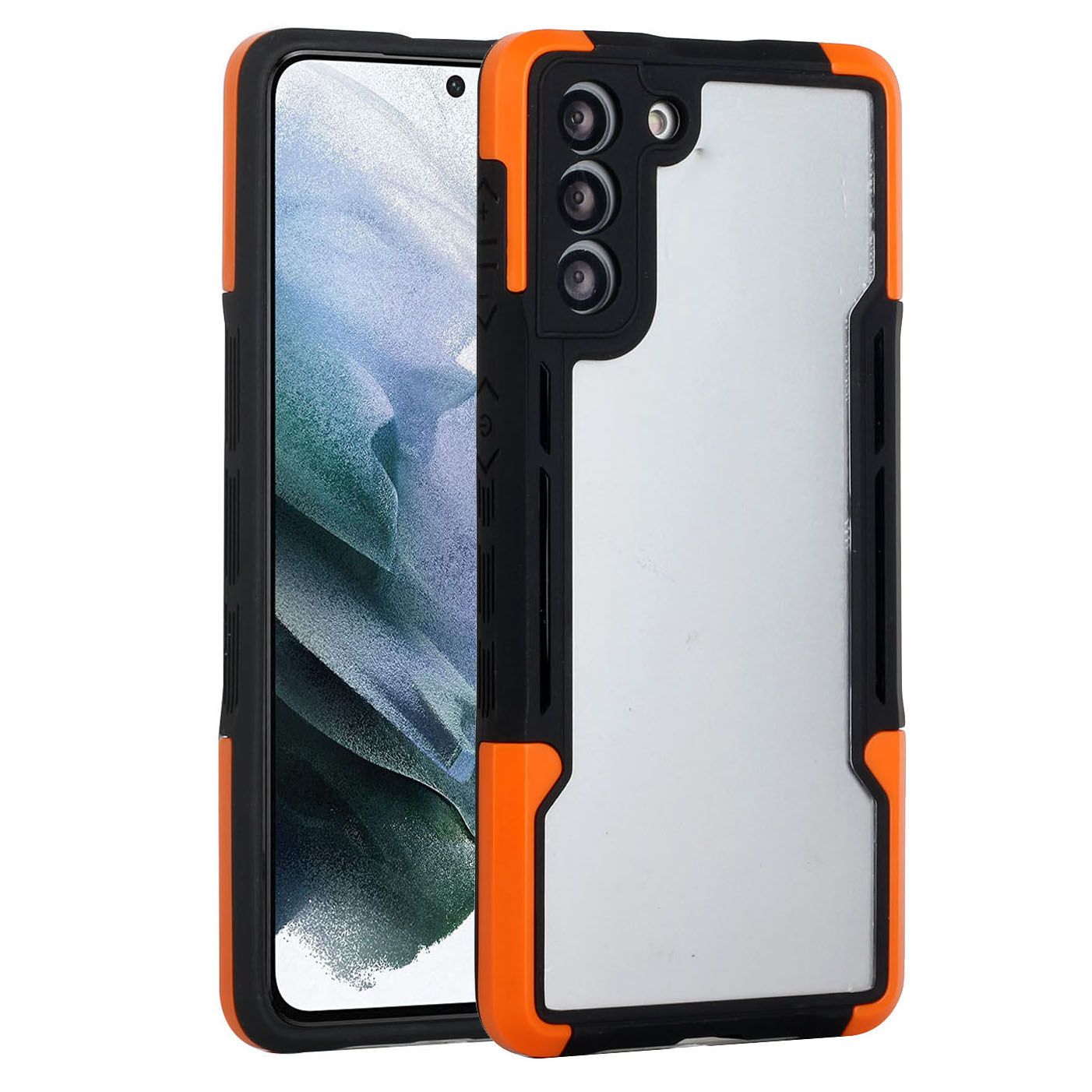 Drop-Proof TPU Phone Case Colorful Frame Bumper Cover for Samsung Galaxy S21 FE - Orange, Galaxy S21 FE 5G
Drop-Proof TPU Phone Case Colorful Frame Bumper Cover for Samsung Galaxy S21 FE - Orange, Galaxy S21 FE 5G