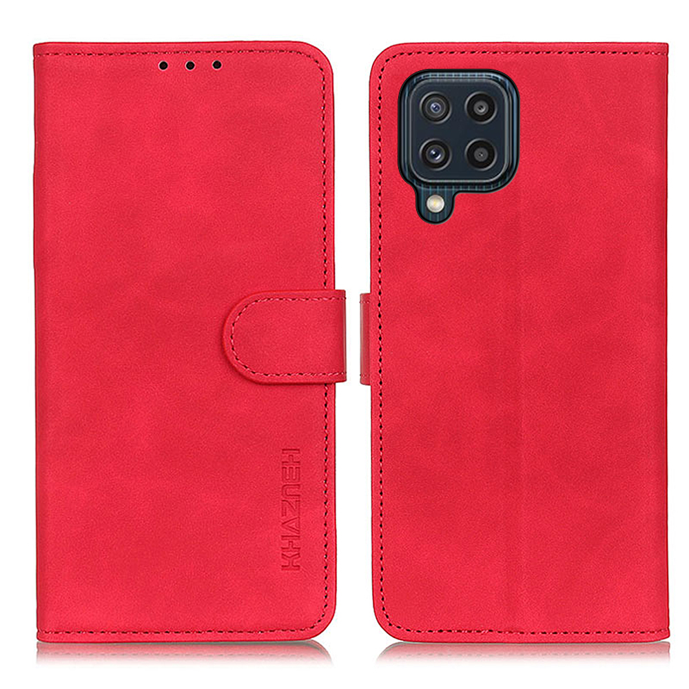 KHAZNEH Vintage PU Leather TPU Bumper Magnetic Closure Shockproof Flip Folio Wallet Case for Samsung Galaxy M32 (Global Version) - Red, Galaxy M32 (Global Version)
KHAZNEH Vintage PU Leather TPU Bumper Magnetic Closure Shockproof Flip Folio Wallet Case for Samsung Galaxy M32 (Global Version) - Red, Galaxy M32 (Global Version)