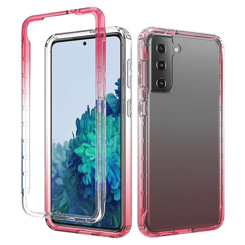 Transparente Farbverlauf Farbe Anti-Herbst Klare TPU + PC-Shell Für Samsung Galaxy S21 + 5G - Rot, Galaxy S21+ 5G
Transparente Farbverlauf Farbe Anti-Herbst Klare TPU + PC-Shell Für Samsung Galaxy S21 + 5G - Rot, Galaxy S21+ 5G
