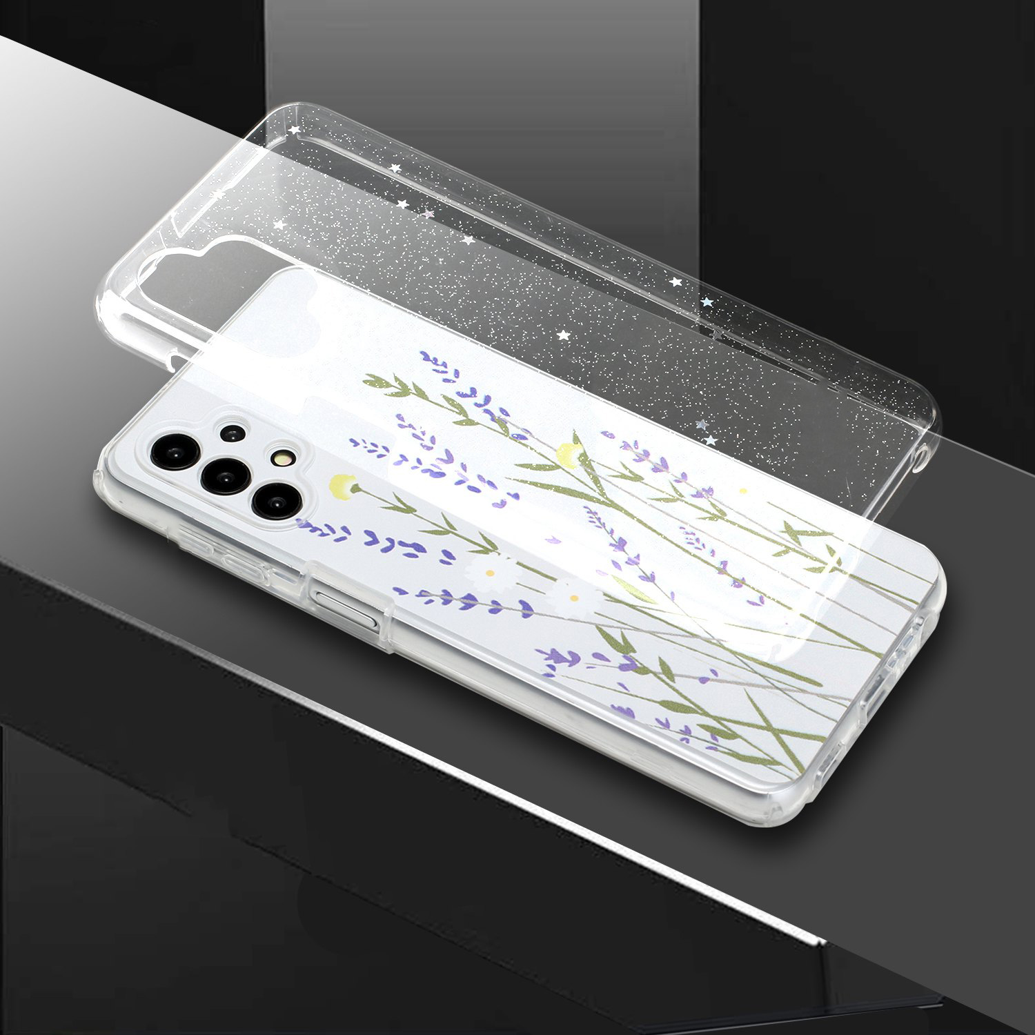 PC Epoxy + TPU Pattern Printing Phone Case Detachable 2-in-1 Mobile Hybrid Cover for Samsung Galaxy A72 4G/5G - Flower and Leaf, Galaxy A72 4G
PC Epoxy + TPU Pattern Printing Phone Case Detachable 2-in-1 Mobile Hybrid Cover for Samsung Galaxy A72 4G/5G - Flower and Leaf, Galaxy A72 4G