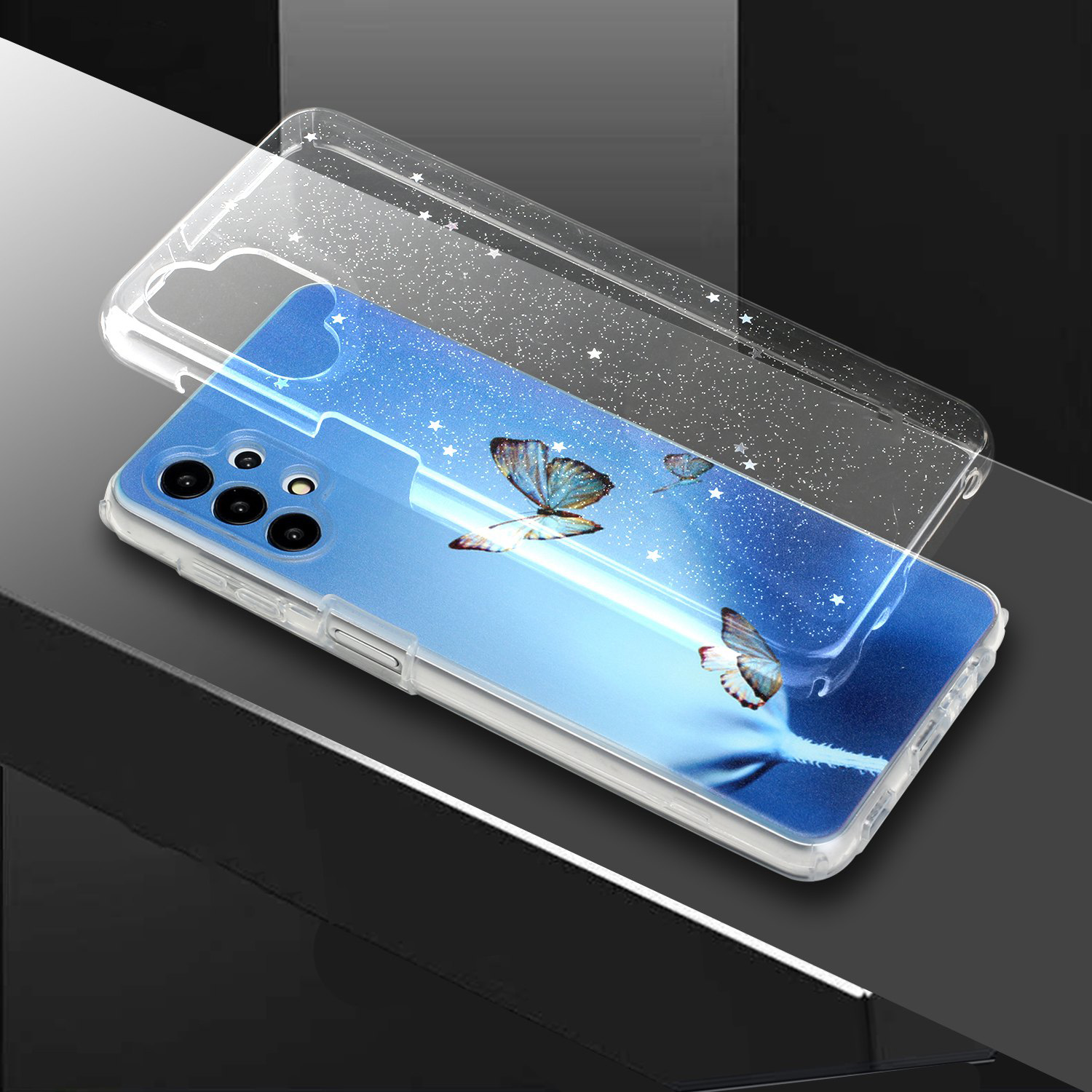 PC Epoxy + TPU Pattern Printing Phone Case Detachable 2-in-1 Mobile Hybrid Cover for Samsung Galaxy A72 4G/5G - Butterfly, Galaxy A72 4G
PC Epoxy + TPU Pattern Printing Phone Case Detachable 2-in-1 Mobile Hybrid Cover for Samsung Galaxy A72 4G/5G - Butterfly, Galaxy A72 4G