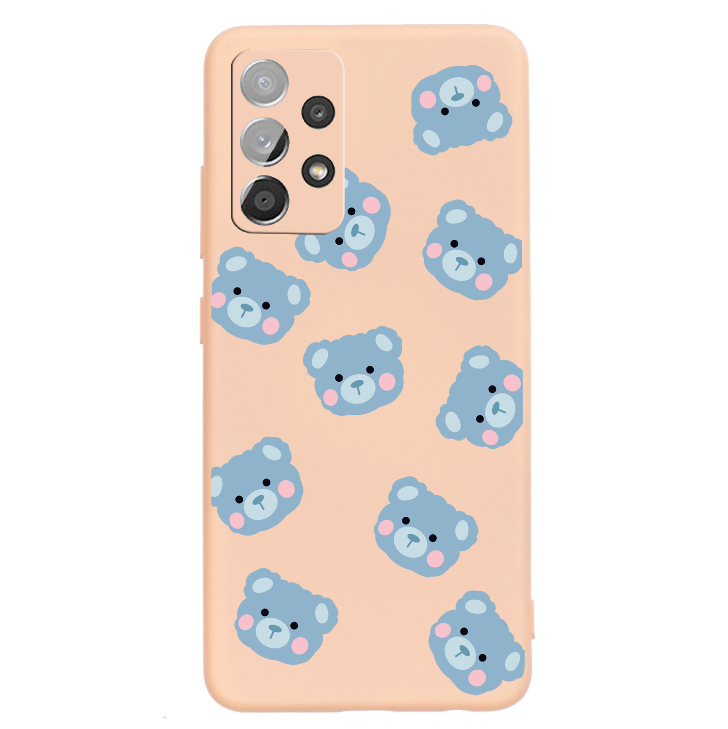 Cartoon Little Bear Pattern Printing Liquid Silicone Bumper Protective Back Cover for Samsung Galaxy A52 4G/5G / A52s 5G - Pink, Galaxy A52 5G
Cartoon Little Bear Pattern Printing Liquid Silicone Bumper Protective Back Cover for Samsung Galaxy A52 4G/5G / A52s 5G - Pink, Galaxy A52 5G