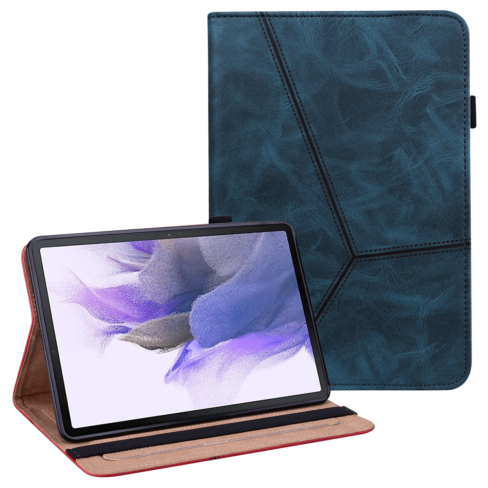 Кожаная Крышка Таблеток с Держателем Карты Для Samsung Galaxy Tab S7 fe - Синий, Galaxy Tab S7 FE
Кожаная Крышка Таблеток с Держателем Карты Для Samsung Galaxy Tab S7 fe - Синий, Galaxy Tab S7 FE