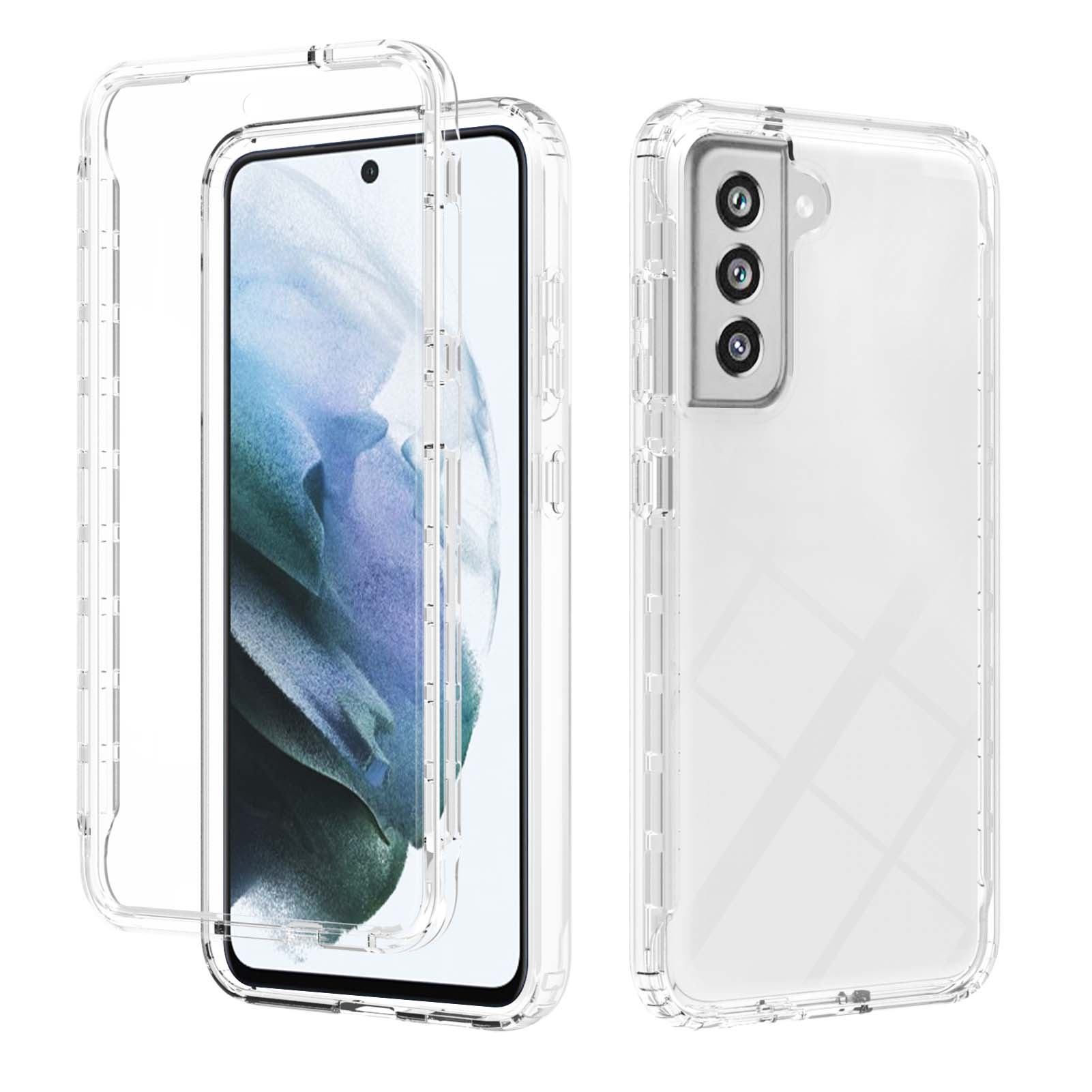 2 in 1 Slim Gradient Color Shockproof Bumper Hard PC Soft TPU Hybrid Protective Case for Samsung Galaxy S21 FE - Transparent, Galaxy S21 FE 5G
2 in 1 Slim Gradient Color Shockproof Bumper Hard PC Soft TPU Hybrid Protective Case for Samsung Galaxy S21 FE - Transparent, Galaxy S21 FE 5G