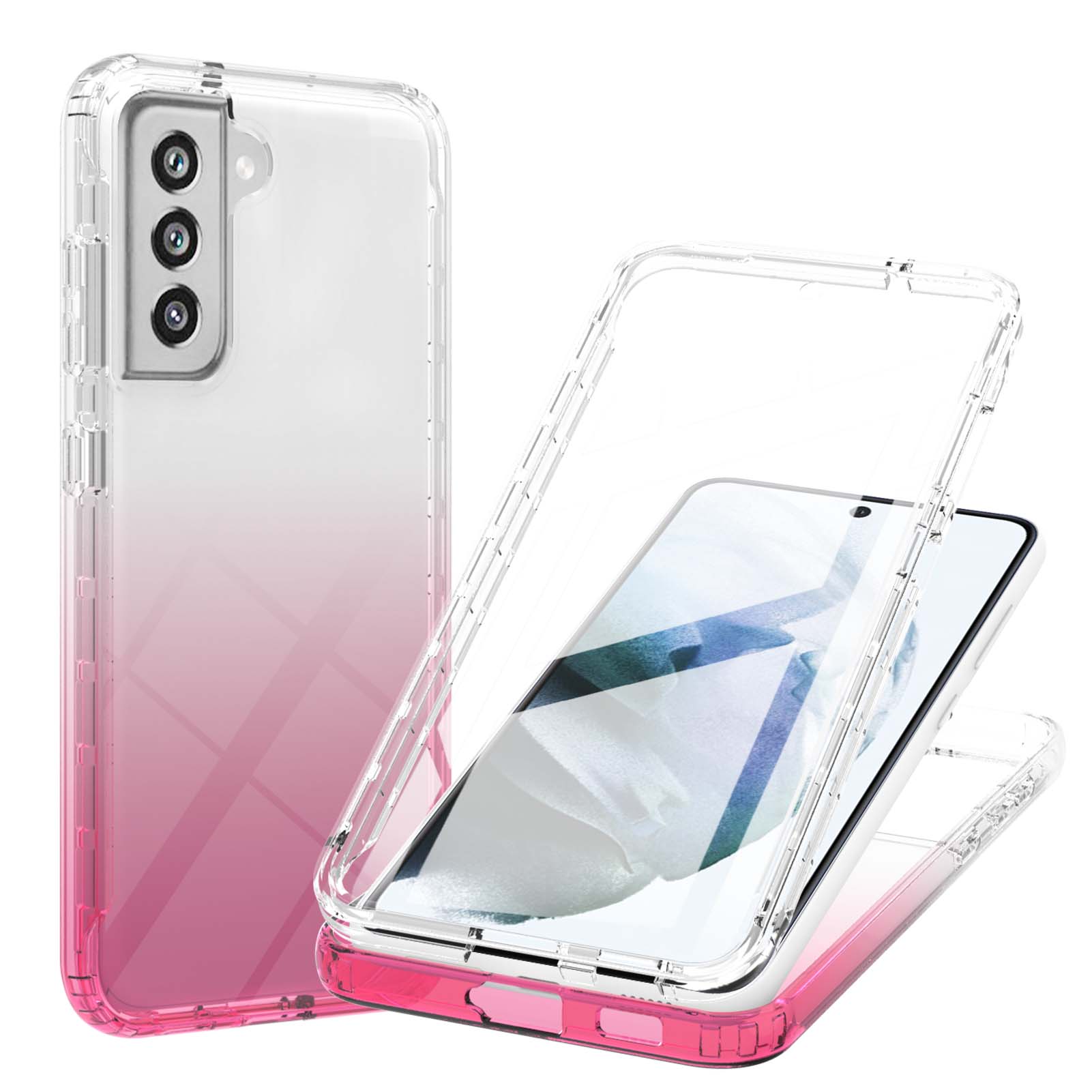 Прозрачный Цвет Gradient Design TPU + PC + Pet Phone Защитный Чехол Для Samsung Galaxy S21 Fe / S21 Fan Edition - Красный, Galaxy S21 FE 5G
Прозрачный Цвет Gradient Design TPU + PC + Pet Phone Защитный Чехол Для Samsung Galaxy S21 Fe / S21 Fan Edition - Красный, Galaxy S21 FE 5G
