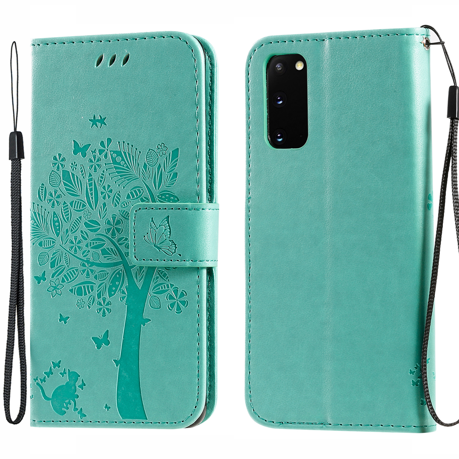 KT Implinting Flower Series-3 Cat And Tree Implinting Регулируемая Подставка Дизайн Кожа + TPU Внутренний Телефонный Кошелек Для Samsung Galaxy S20 4G/S20 5G - Зеленый, Galaxy S20 4G
KT Implinting Flower Series-3 Cat And Tree Implinting Регулируемая Подставка Дизайн Кожа + TPU Внутренний Телефонный Кошелек Для Samsung Galaxy S20 4G/S20 5G - Зеленый, Galaxy S20 4G