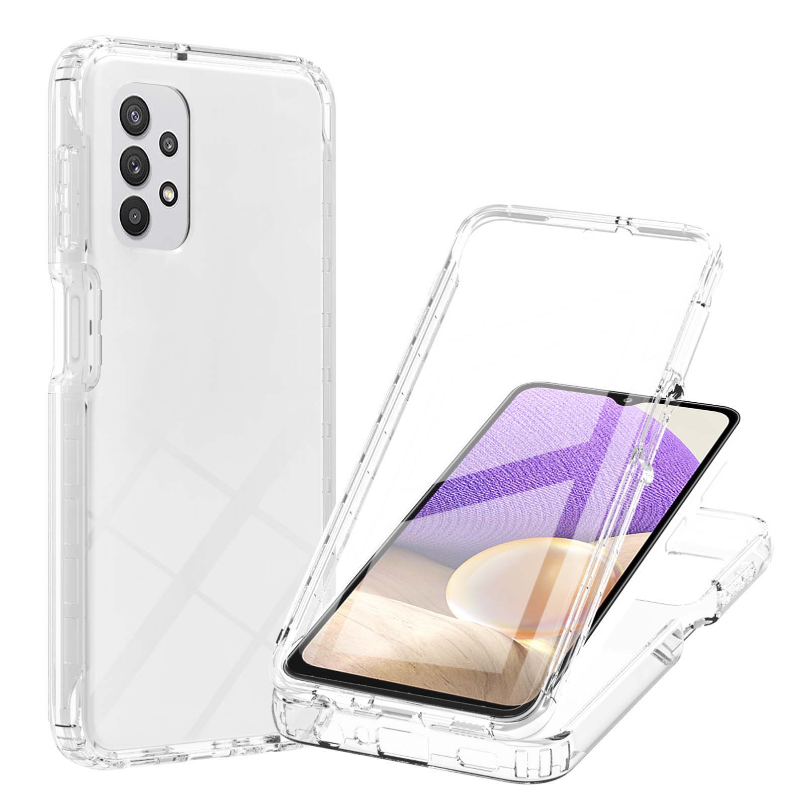 3 В 1 1 Градиент Color TPU Cover + PC Кадр + PET Пленка Гибридный Чехол Для Телефона Для Samsung Galaxy A32 5G - Прозрачный, Galaxy M32 5G
3 В 1 1 Градиент Color TPU Cover + PC Кадр + PET Пленка Гибридный Чехол Для Телефона Для Samsung Galaxy A32 5G - Прозрачный, Galaxy M32 5G
