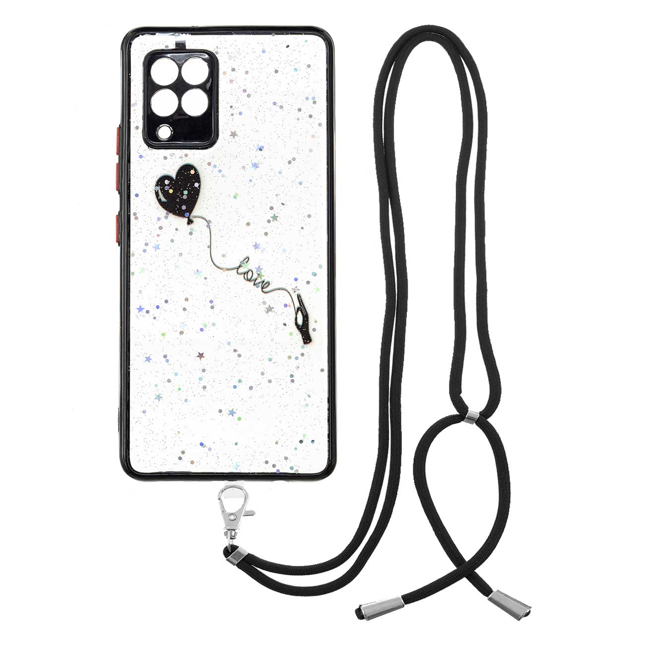 Pattern Printing Fall-proof Phone Case PC + TPU Combo Clear Shell for Samsung Galaxy A42 5G - Heart, Galaxy A42 5G
Pattern Printing Fall-proof Phone Case PC + TPU Combo Clear Shell for Samsung Galaxy A42 5G - Heart, Galaxy A42 5G