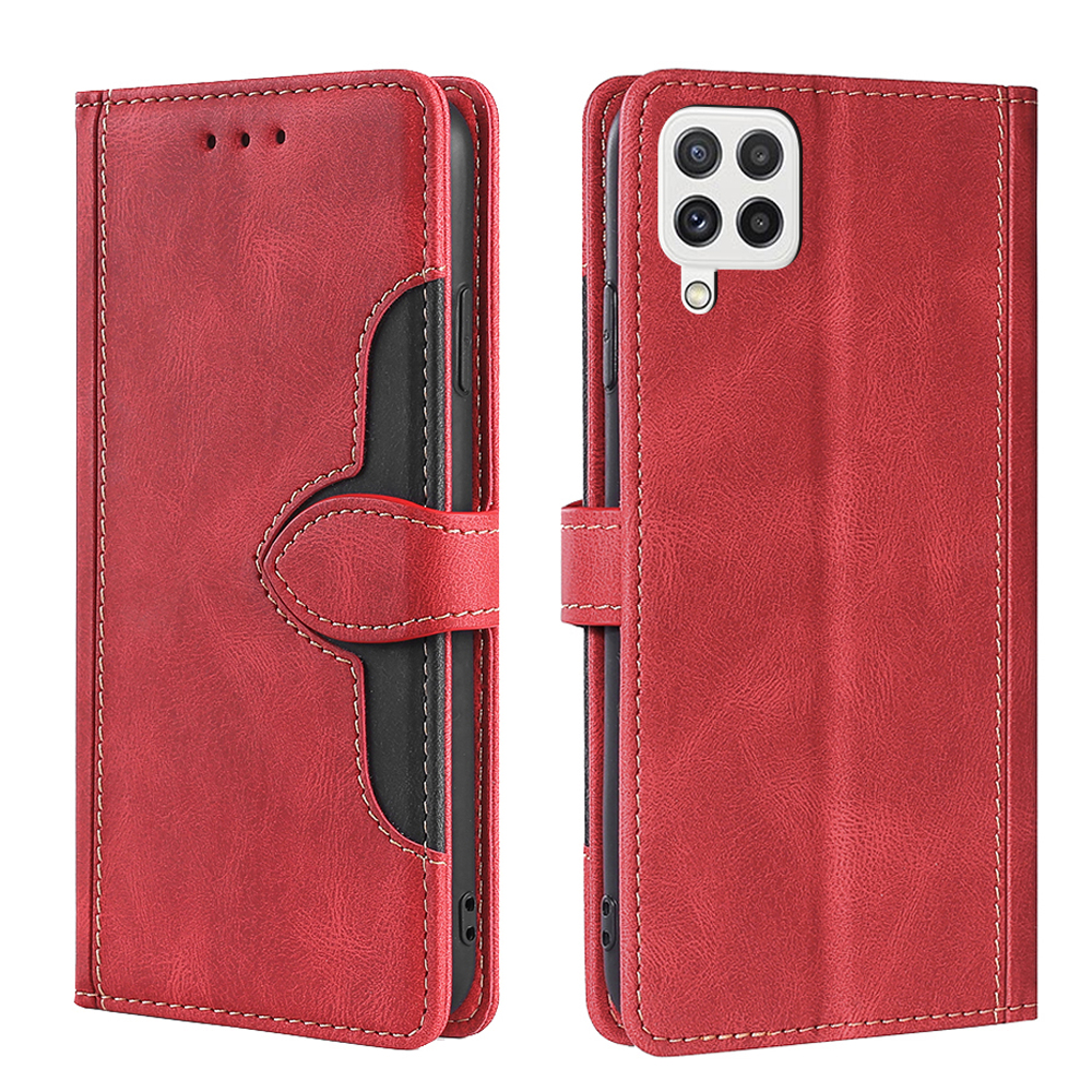 Anti-strate Skin-Touch Country Country Stand Кожаный Чехол Для Телефона Для Samsung Galaxy A22 4G (версия ЕС) - Красный, Galaxy A22 4G (EU Version)
Anti-strate Skin-Touch Country Country Stand Кожаный Чехол Для Телефона Для Samsung Galaxy A22 4G (версия ЕС) - Красный, Galaxy A22 4G (EU Version)