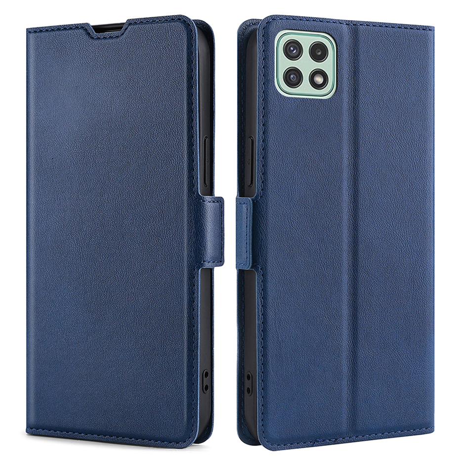 Ultra-thin Side Magnetic Closure Leather Stand Case with Built-in Card Slot for Samsung Galaxy A22 5G (EU Version) - Blue, Galaxy A22 5G (EU Version)
Ultra-thin Side Magnetic Closure Leather Stand Case with Built-in Card Slot for Samsung Galaxy A22 5G (EU Version) - Blue, Galaxy A22 5G (EU Version)