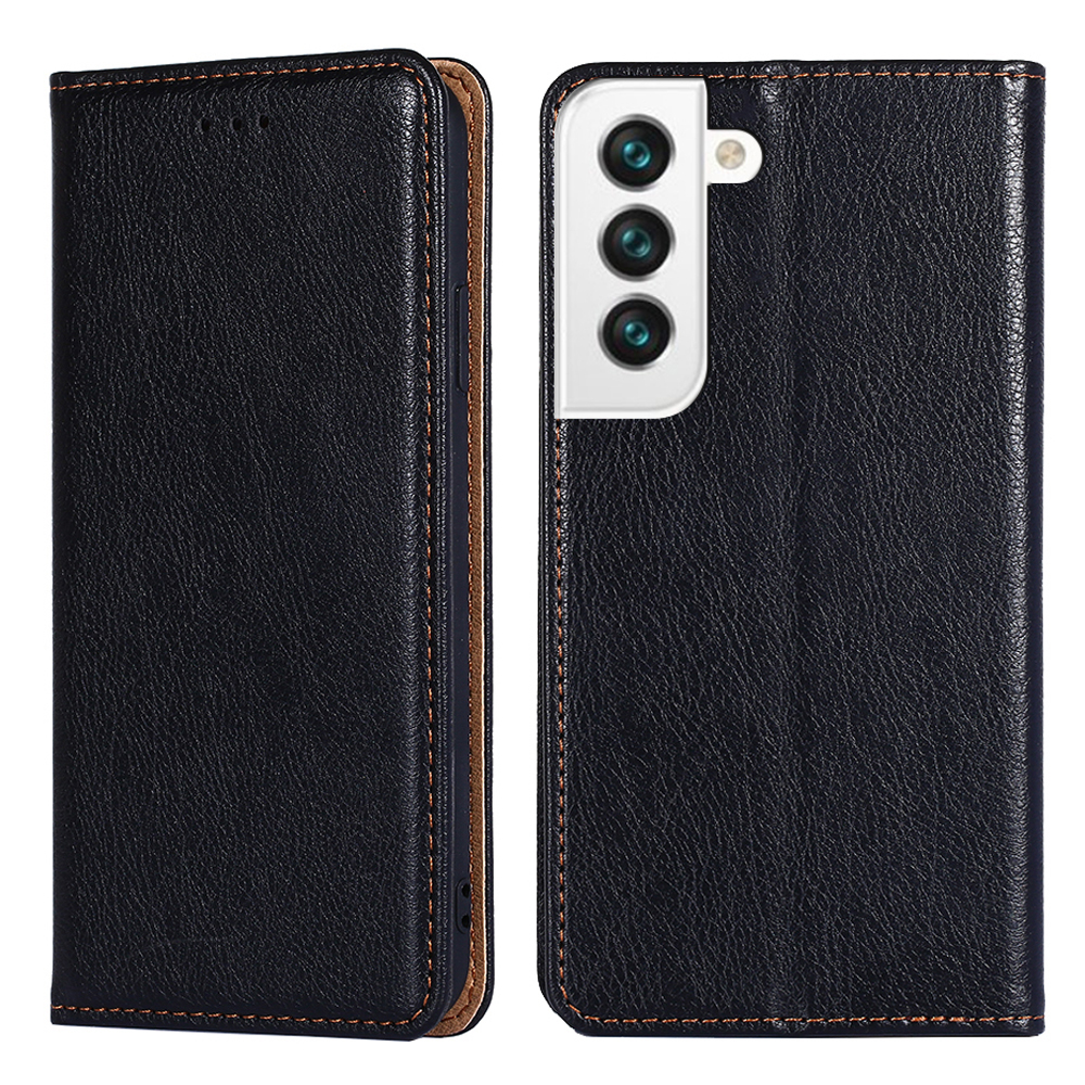 For Samsung Galaxy S22 5G Flip Phone Case Scratch Resistant Solid Color Wallet Stand Auto-absorbed Leather Phone Shell - Black, Galaxy S22 5G
For Samsung Galaxy S22 5G Flip Phone Case Scratch Resistant Solid Color Wallet Stand Auto-absorbed Leather Phone Shell - Black, Galaxy S22 5G