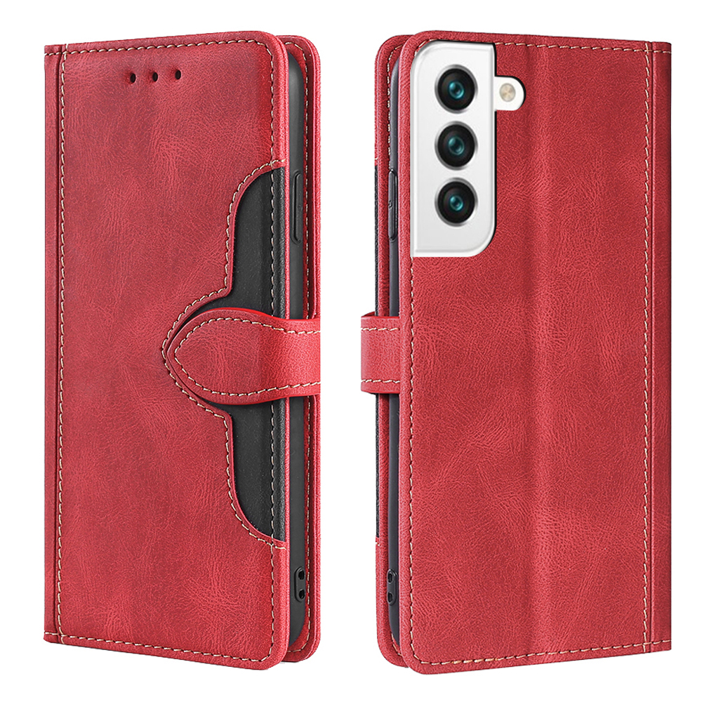 Color Matching Straw Hat Pattern Splicing Design PU Leather + Inner TPU Shock-Absorbed Phone Cover Case for Samsung Galaxy S22+ 5G - Red, Galaxy S22+ 5G
Color Matching Straw Hat Pattern Splicing Design PU Leather + Inner TPU Shock-Absorbed Phone Cover Case for Samsung Galaxy S22+ 5G - Red, Galaxy S22+ 5G