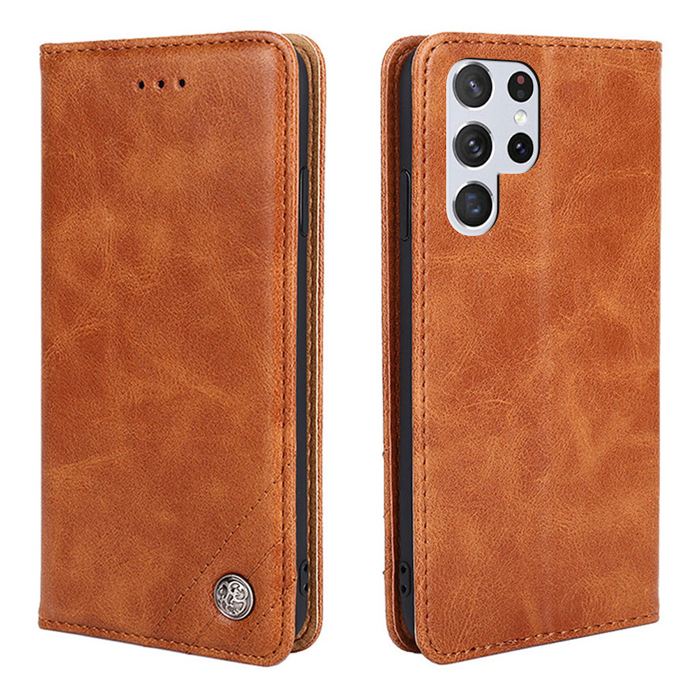 Triangle Stitching Line Leather Wallet Phone Stand Case for Samsung Galaxy S22 Ultra 5G - Brown, Galaxy S22 Ultra 5G
Triangle Stitching Line Leather Wallet Phone Stand Case for Samsung Galaxy S22 Ultra 5G - Brown, Galaxy S22 Ultra 5G