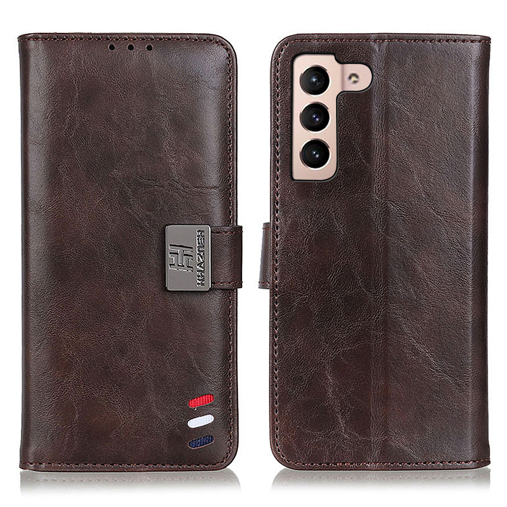 Wallet Stand Design All-Inclusive PU Leather Case Protective Cover for Samsung Galaxy S22 5G - Brown, Galaxy S22 5G
Wallet Stand Design All-Inclusive PU Leather Case Protective Cover for Samsung Galaxy S22 5G - Brown, Galaxy S22 5G