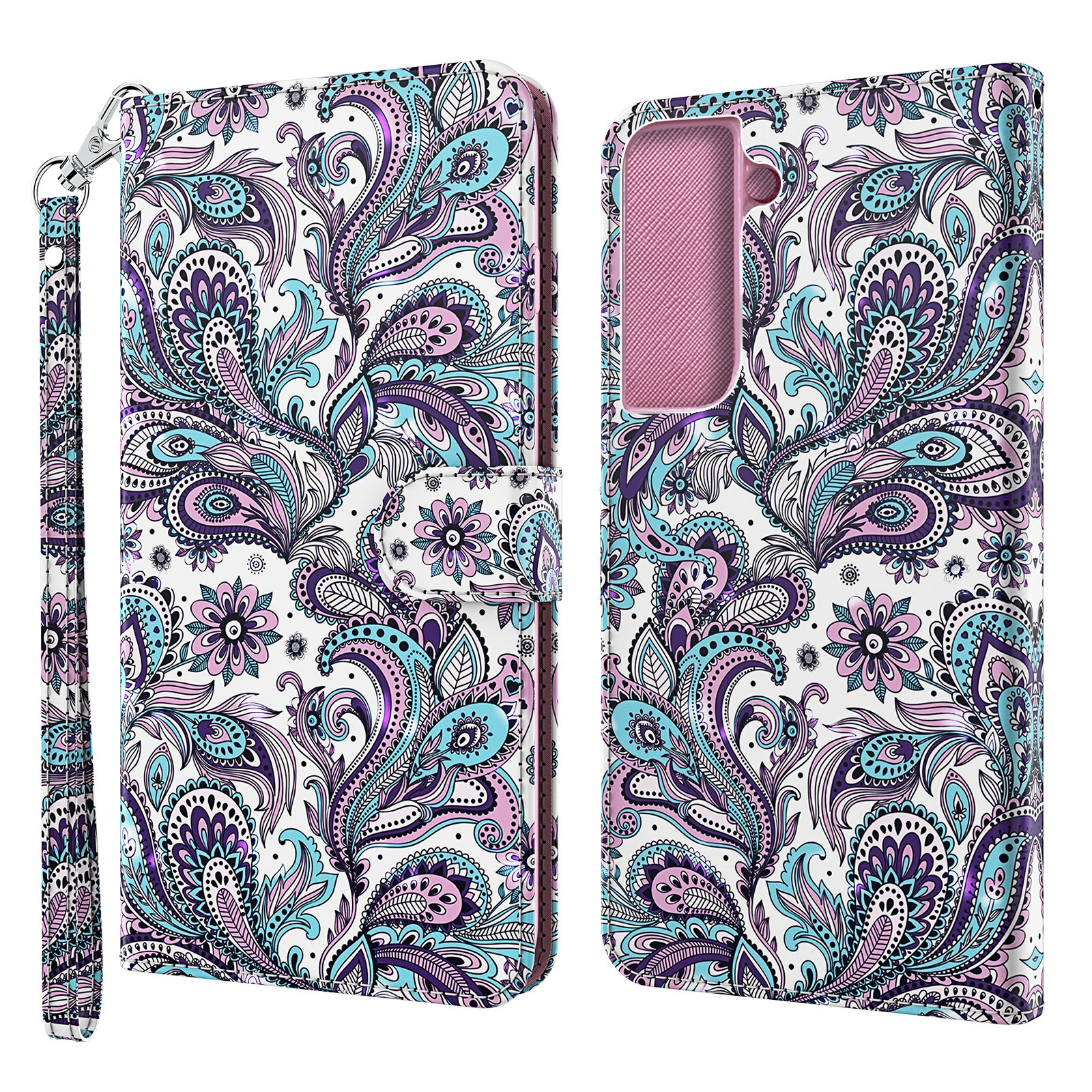 Stand 3D Pattern Printing Premium PU Leather Magnetic Wallet Protective Case Cover for Samsung Galaxy S22+ 5G - Purple Impatiens, Galaxy S22+ 5G
Stand 3D Pattern Printing Premium PU Leather Magnetic Wallet Protective Case Cover for Samsung Galaxy S22+ 5G - Purple Impatiens, Galaxy S22+ 5G
