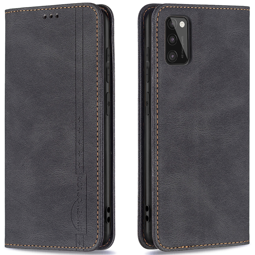 BF08 Series Magnetic Auto-absorbed Closing BRID Blocking Anti-theft Swiping Design PU Leather Phone Case with Stand for Samsung Galaxy A41 (Global Version) - Black, Galaxy A41 (Global Version)
BF08 Series Magnetic Auto-absorbed Closing BRID Blocking Anti-theft Swiping Design PU Leather Phone Case with Stand for Samsung Galaxy A41 (Global Version) - Black, Galaxy A41 (Global Version)