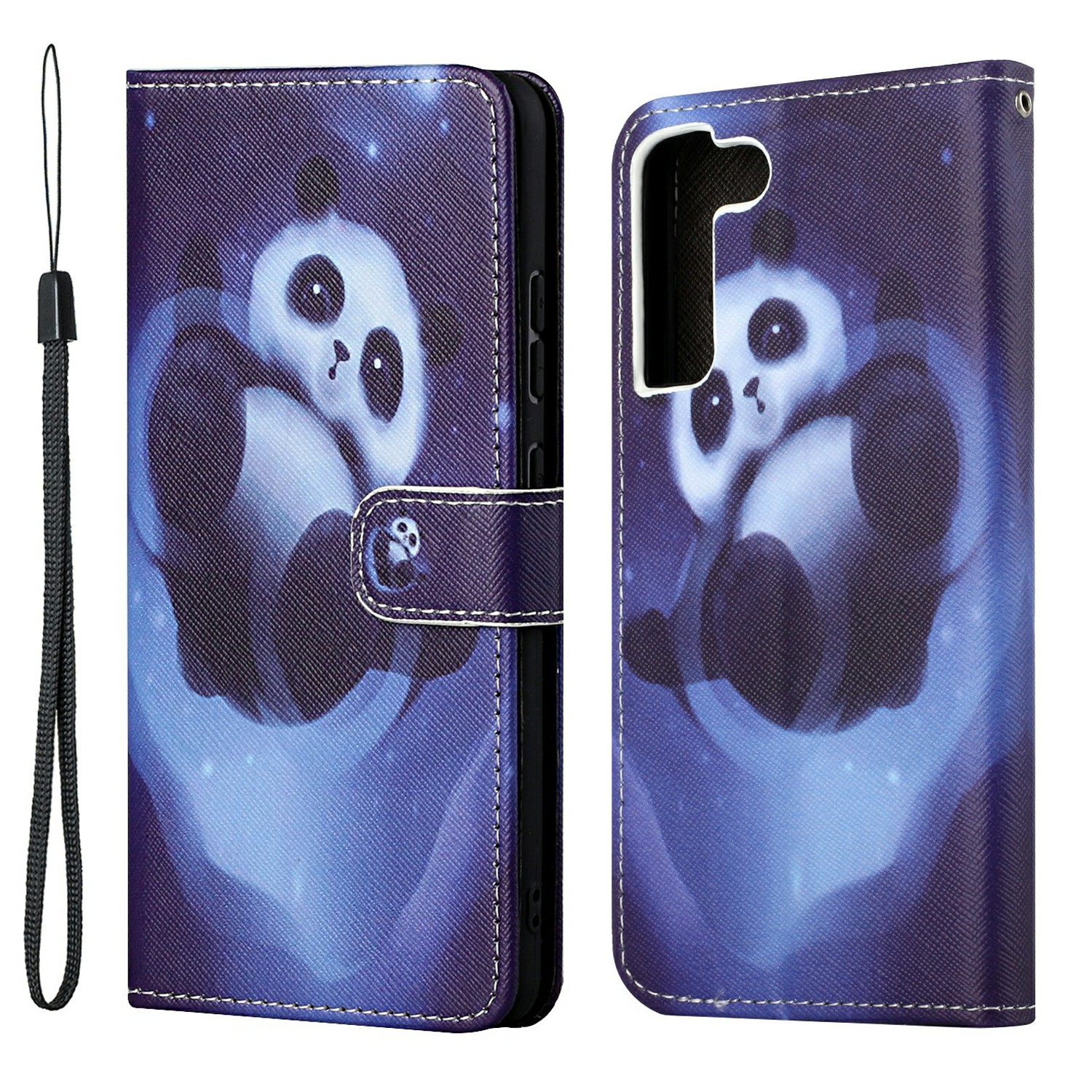 Pattern Printing Cross Texture Wallet Stand Leather Phone Case Protector for Samsung Galaxy S22+ 5G - Panda, Galaxy S22+ 5G
Pattern Printing Cross Texture Wallet Stand Leather Phone Case Protector for Samsung Galaxy S22+ 5G - Panda, Galaxy S22+ 5G