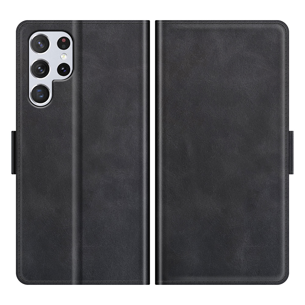 Хорошо Защищенная Кожаная Кошелька PU Flip Phone Case с Двойными Магнитными Застежками Для Samsung Galaxy S22 Ultra 5G - Черный, Galaxy S22 Ultra 5G
Хорошо Защищенная Кожаная Кошелька PU Flip Phone Case с Двойными Магнитными Застежками Для Samsung Galaxy S22 Ultra 5G - Черный, Galaxy S22 Ultra 5G