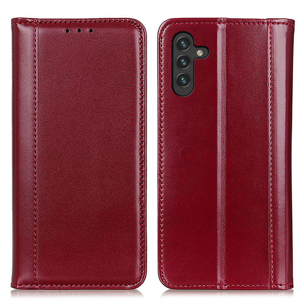 Split Leather Wallet Flip Auto Closing Magnetic Protective Case with Stand Feature for Samsung Galaxy A13 5G - Red, Galaxy A13 5G
Split Leather Wallet Flip Auto Closing Magnetic Protective Case with Stand Feature for Samsung Galaxy A13 5G - Red, Galaxy A13 5G