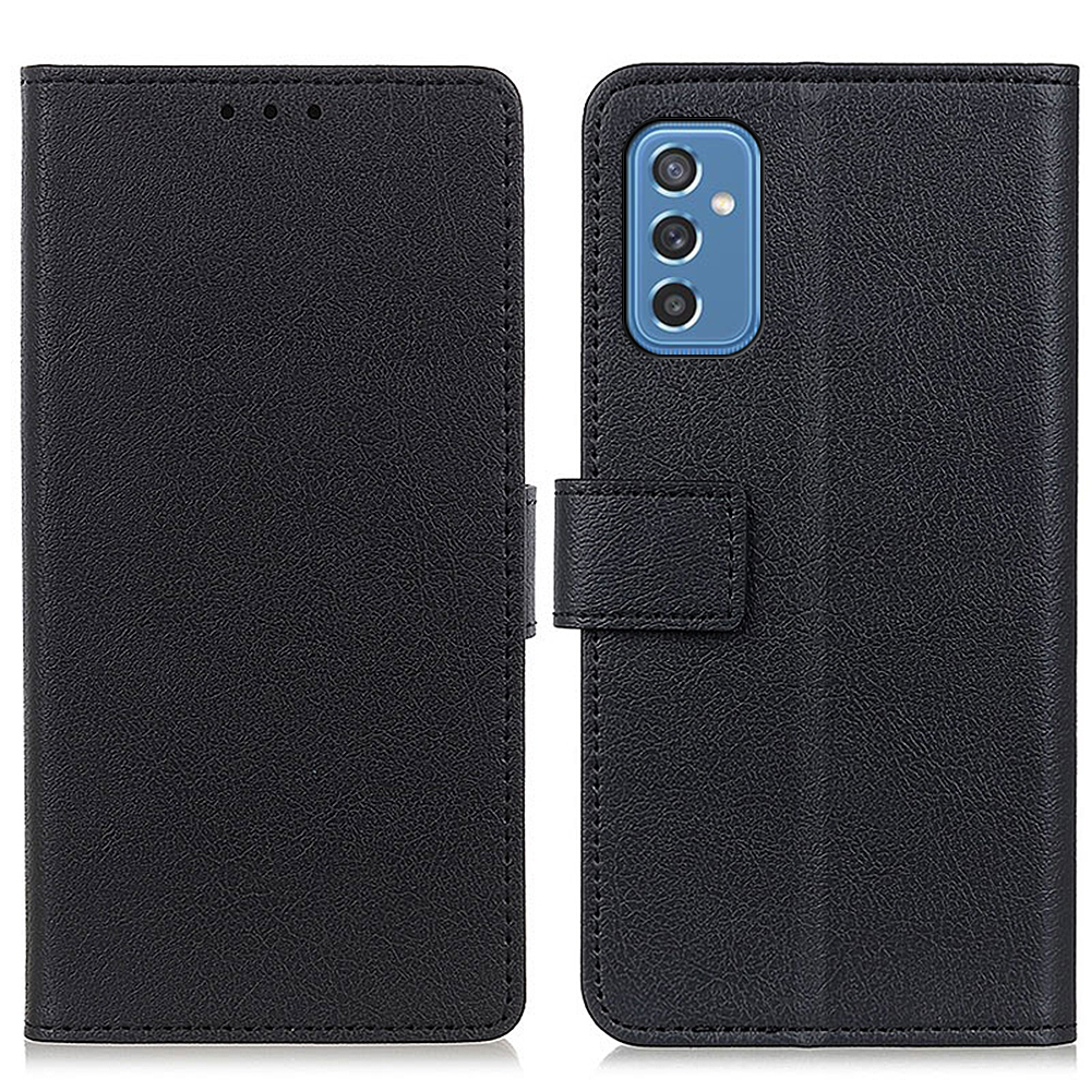 Shockproof Solid Color PU Leather and TPU Stand Wallet Phone Cover Shell for Samsung Galaxy M52 5G - Black, Samsung Galaxy M52 5G
Shockproof Solid Color PU Leather and TPU Stand Wallet Phone Cover Shell for Samsung Galaxy M52 5G - Black, Samsung Galaxy M52 5G