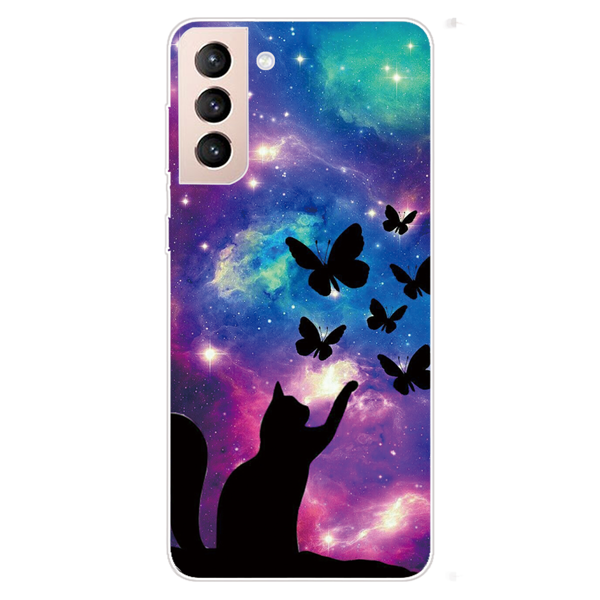 Stylish Soft Flexible TPU Shockproof Protective Pattern Printing Cover for Samsung Galaxy S22+ 5G - Cat and Butterfly, Galaxy S22+ 5G
Stylish Soft Flexible TPU Shockproof Protective Pattern Printing Cover for Samsung Galaxy S22+ 5G - Cat and Butterfly, Galaxy S22+ 5G